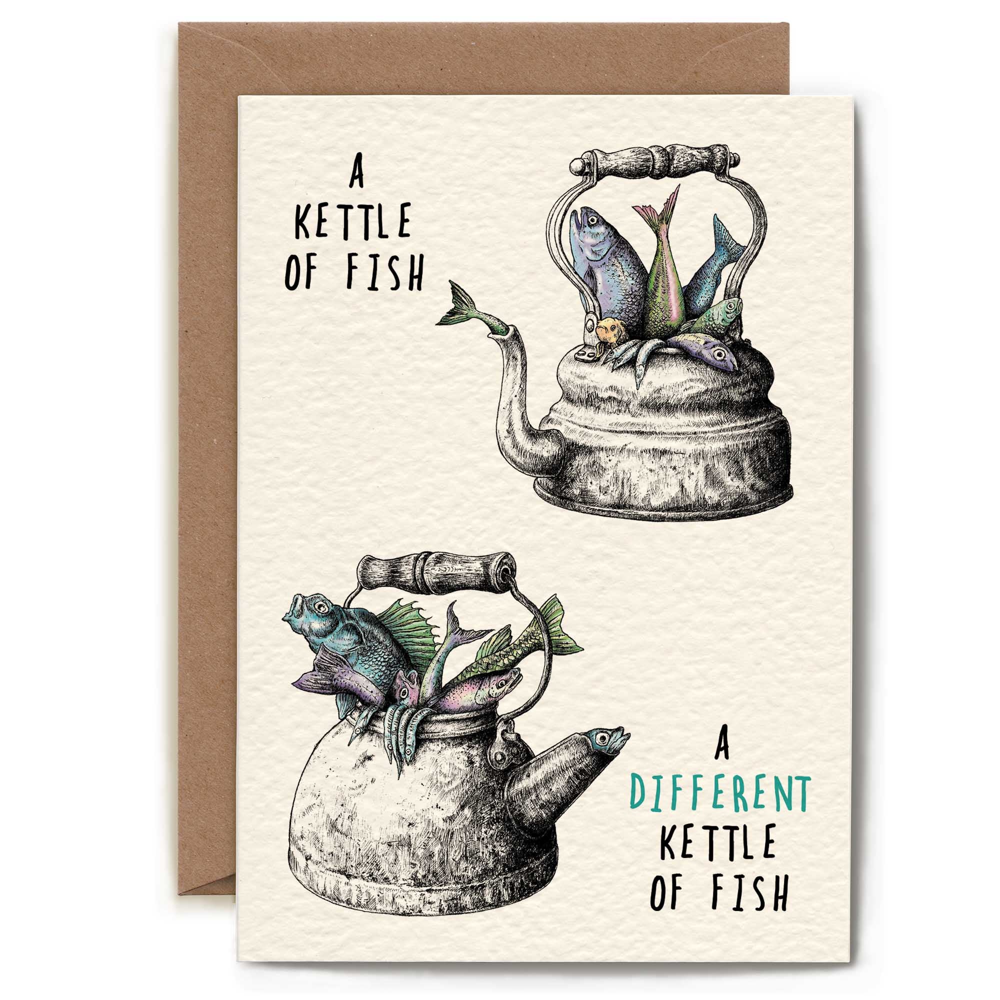 Kettle Of Fish Card – Bewilderbeest