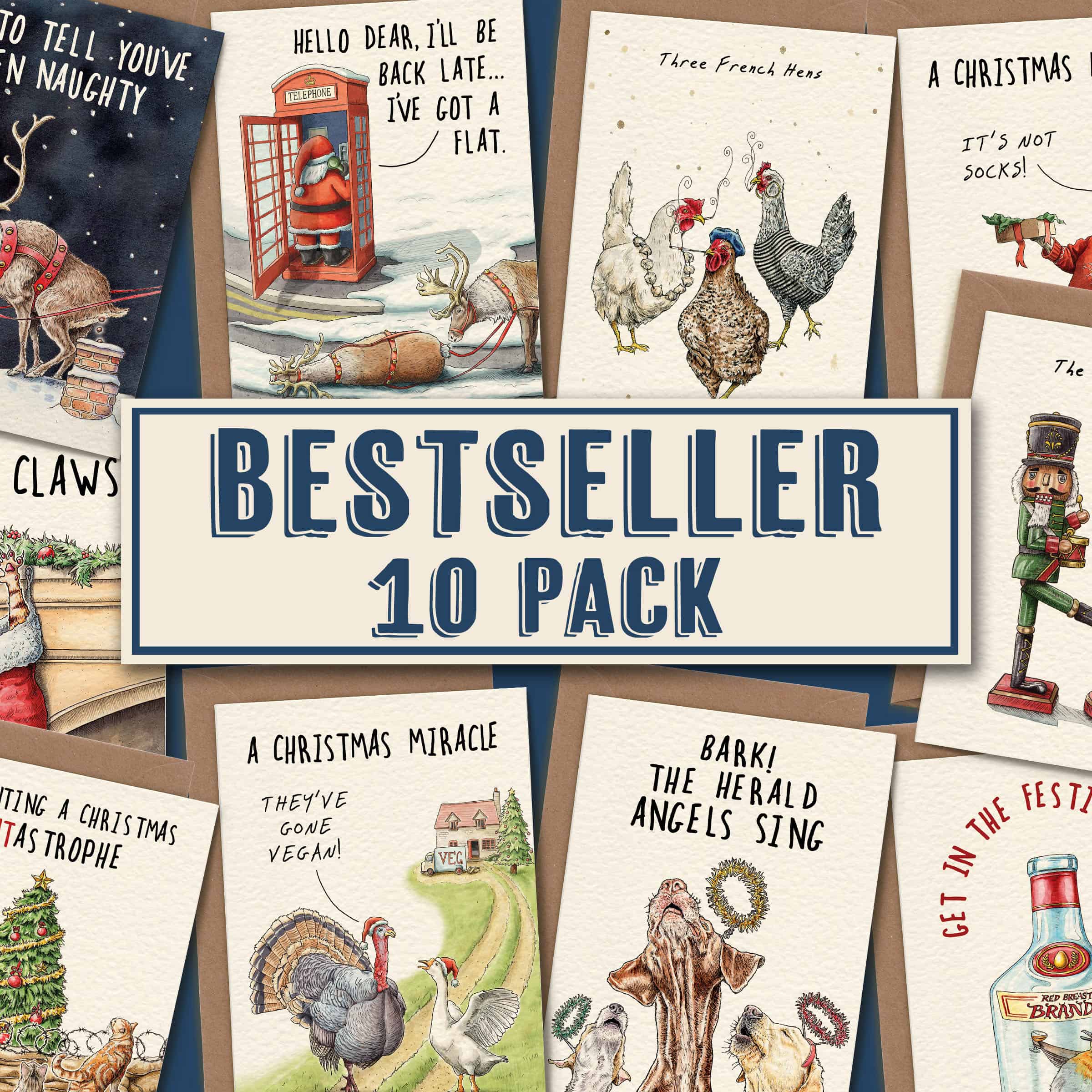 NEW Xmas Bestsellers Bundle (10 Cards)
