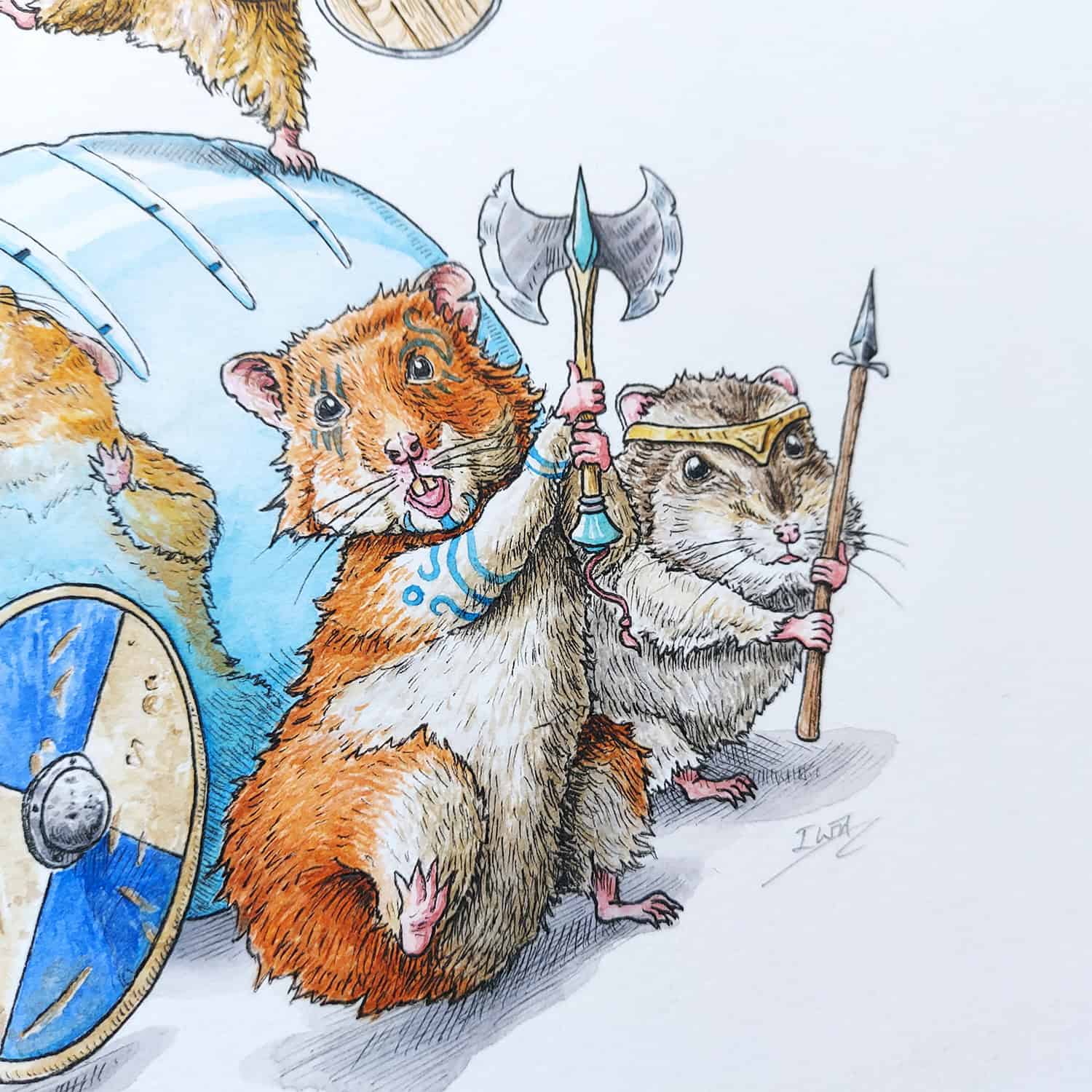 A Horde of Hamsters Original