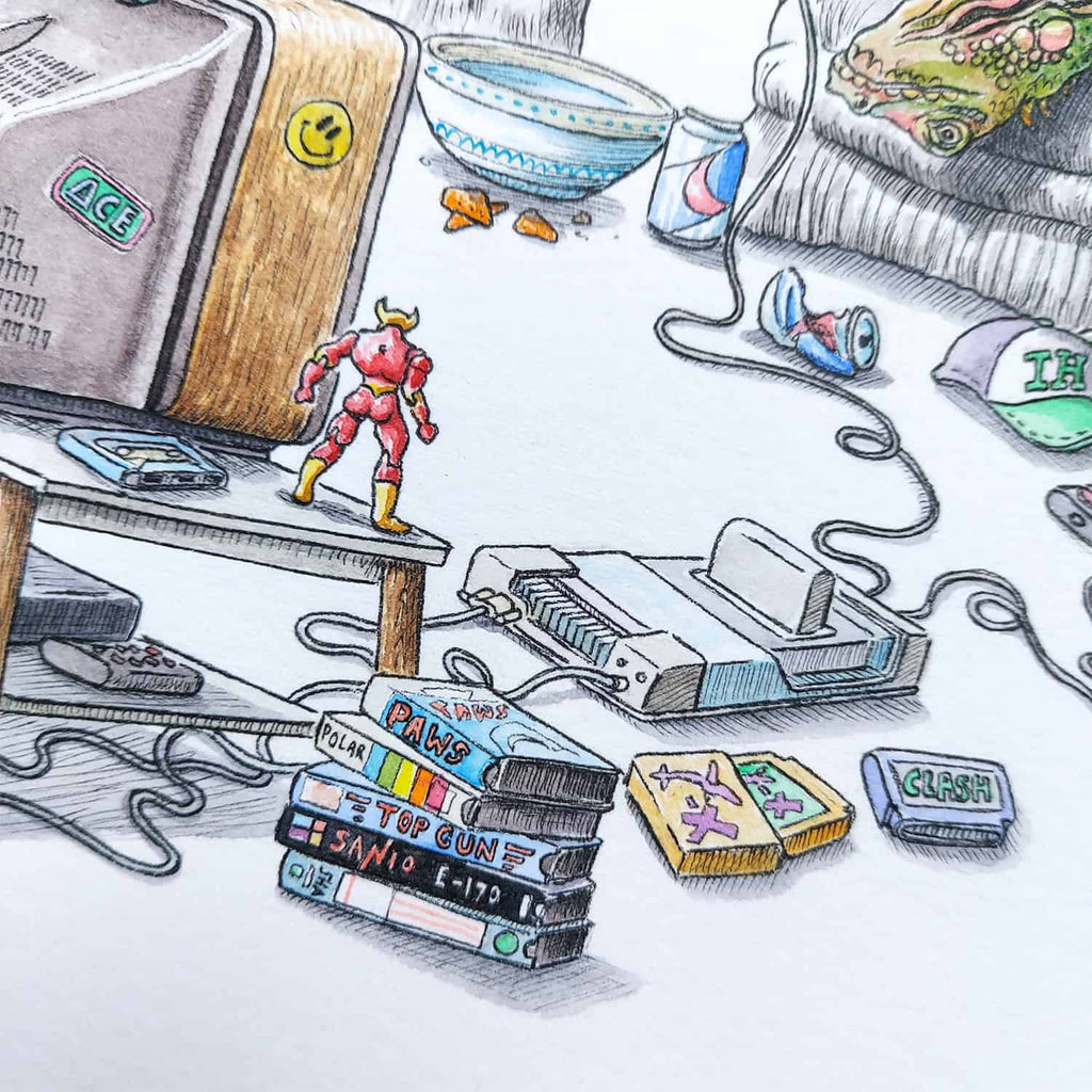 A Mess of Iguanas Original