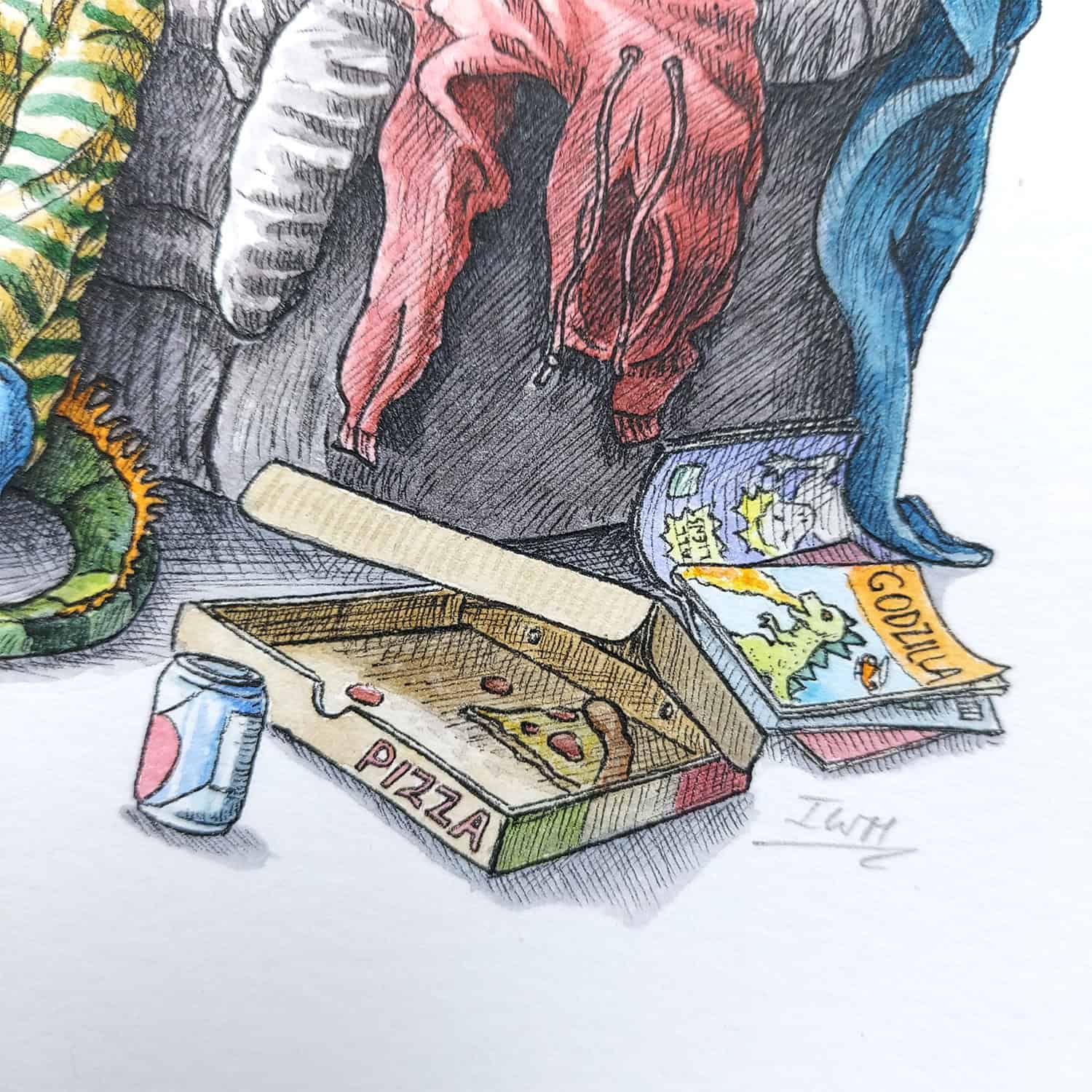 A Mess of Iguanas Original