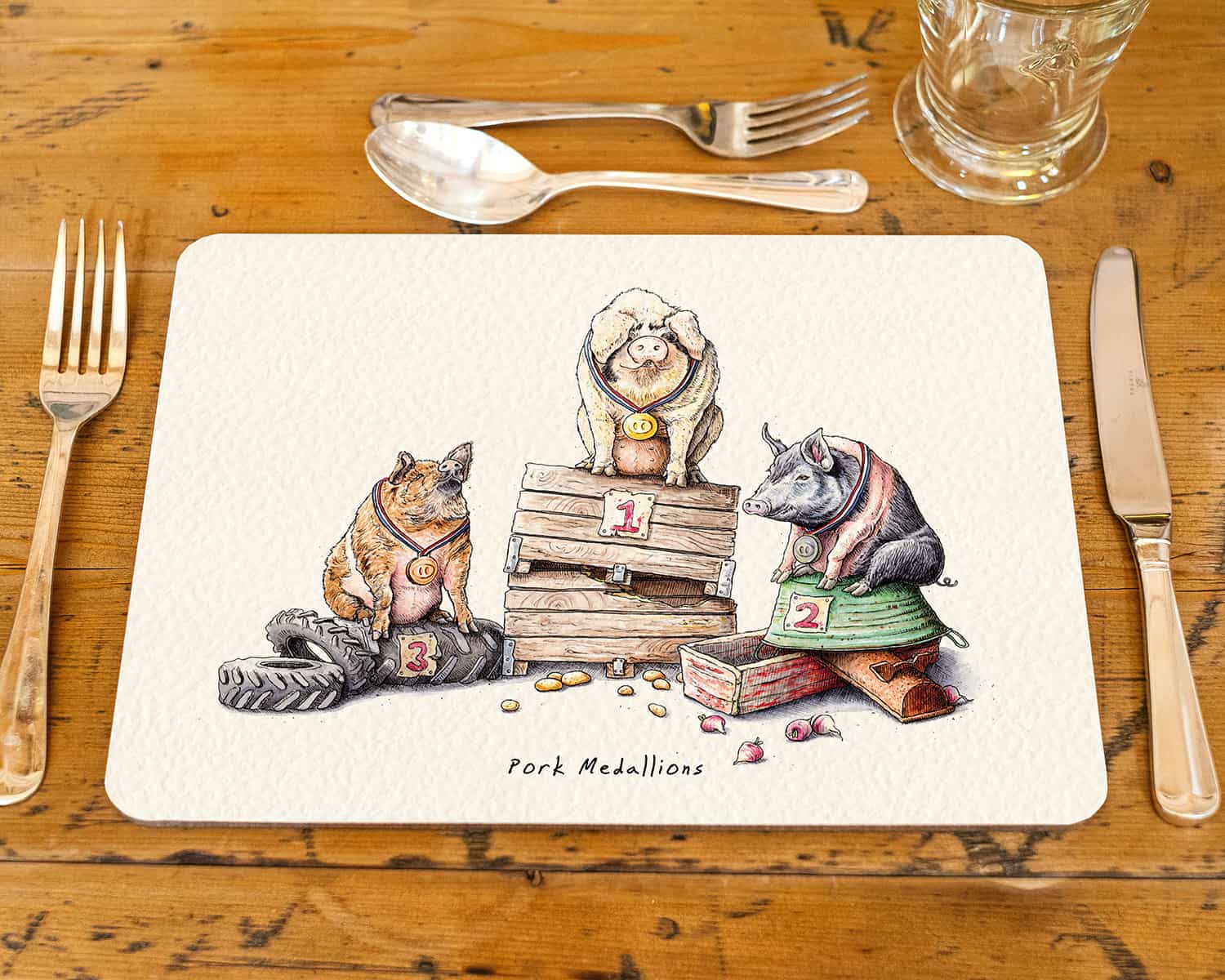 Prime Cuts (Set of 4 Placemats)