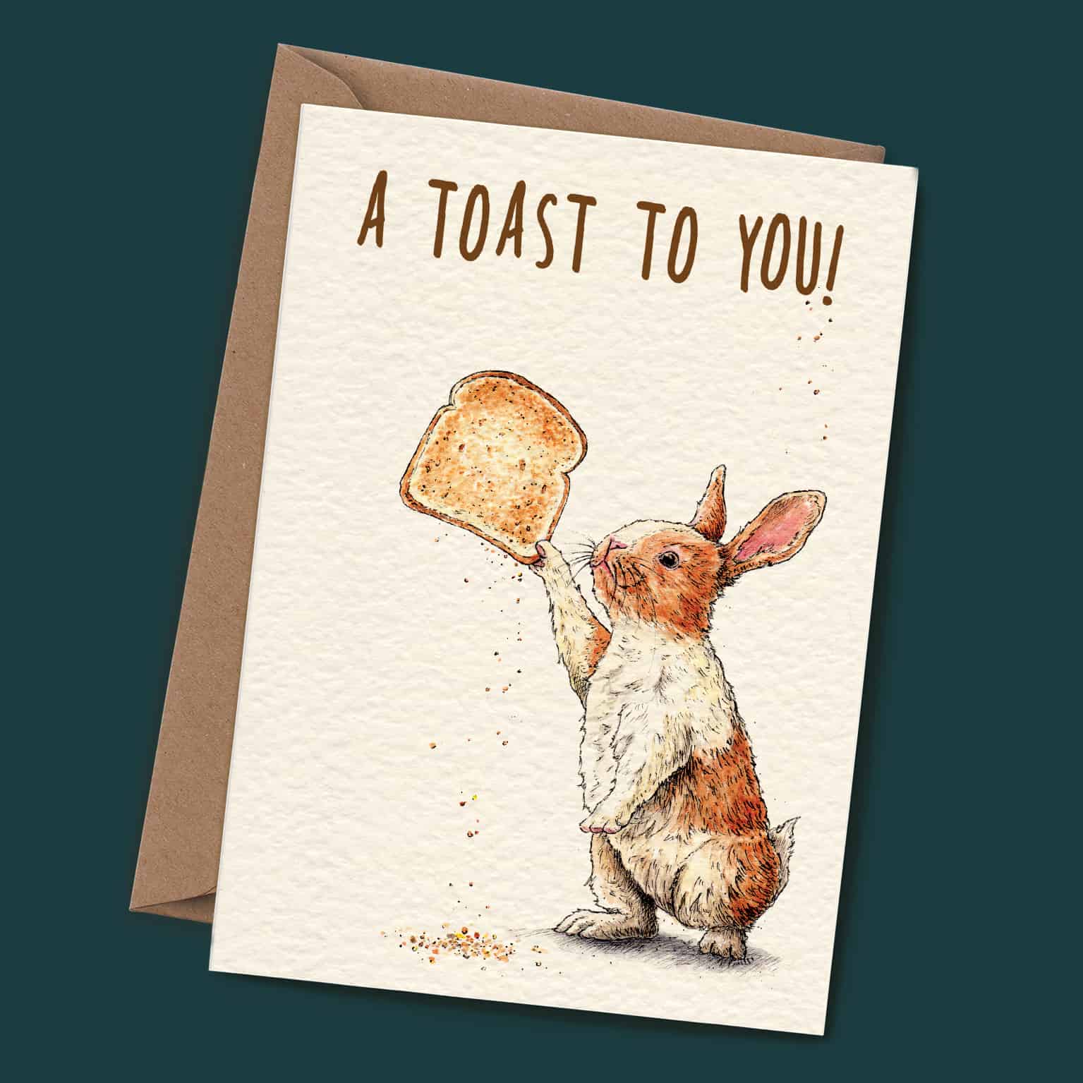 A Toast To You Card