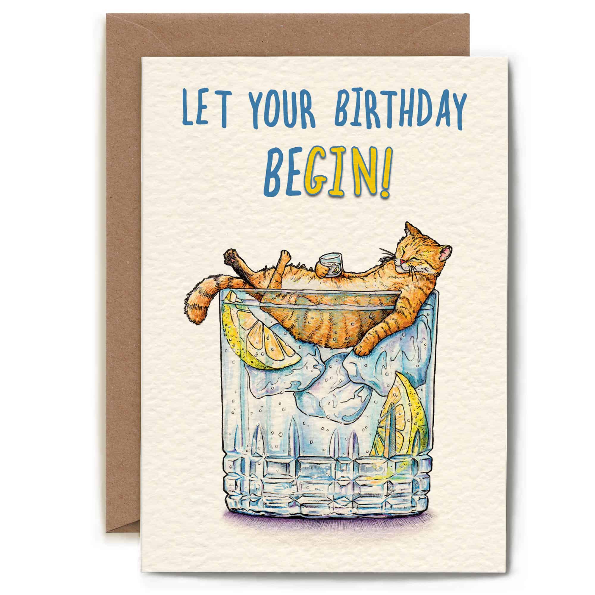 Birthday BeGIN Card