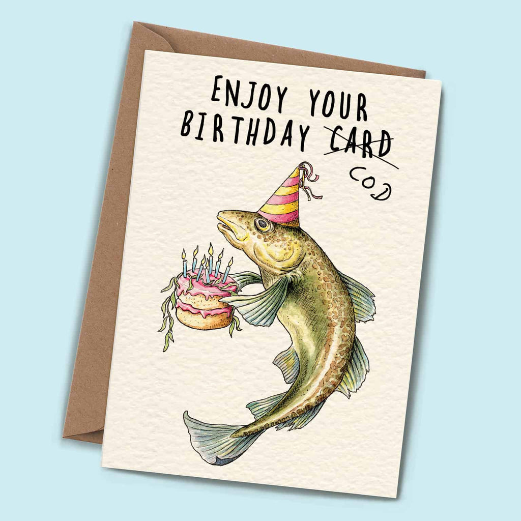 Birthday Cod Card