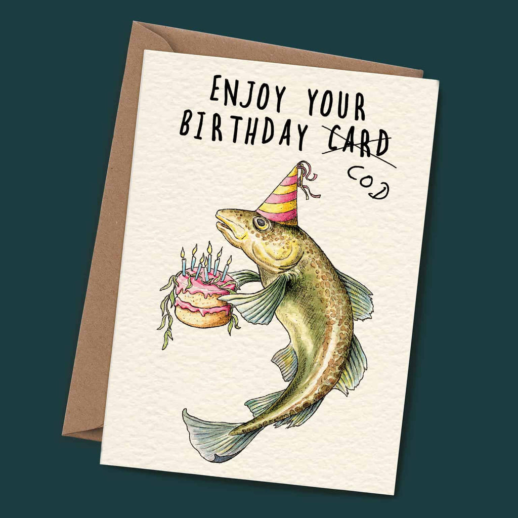 Birthday Cod Card