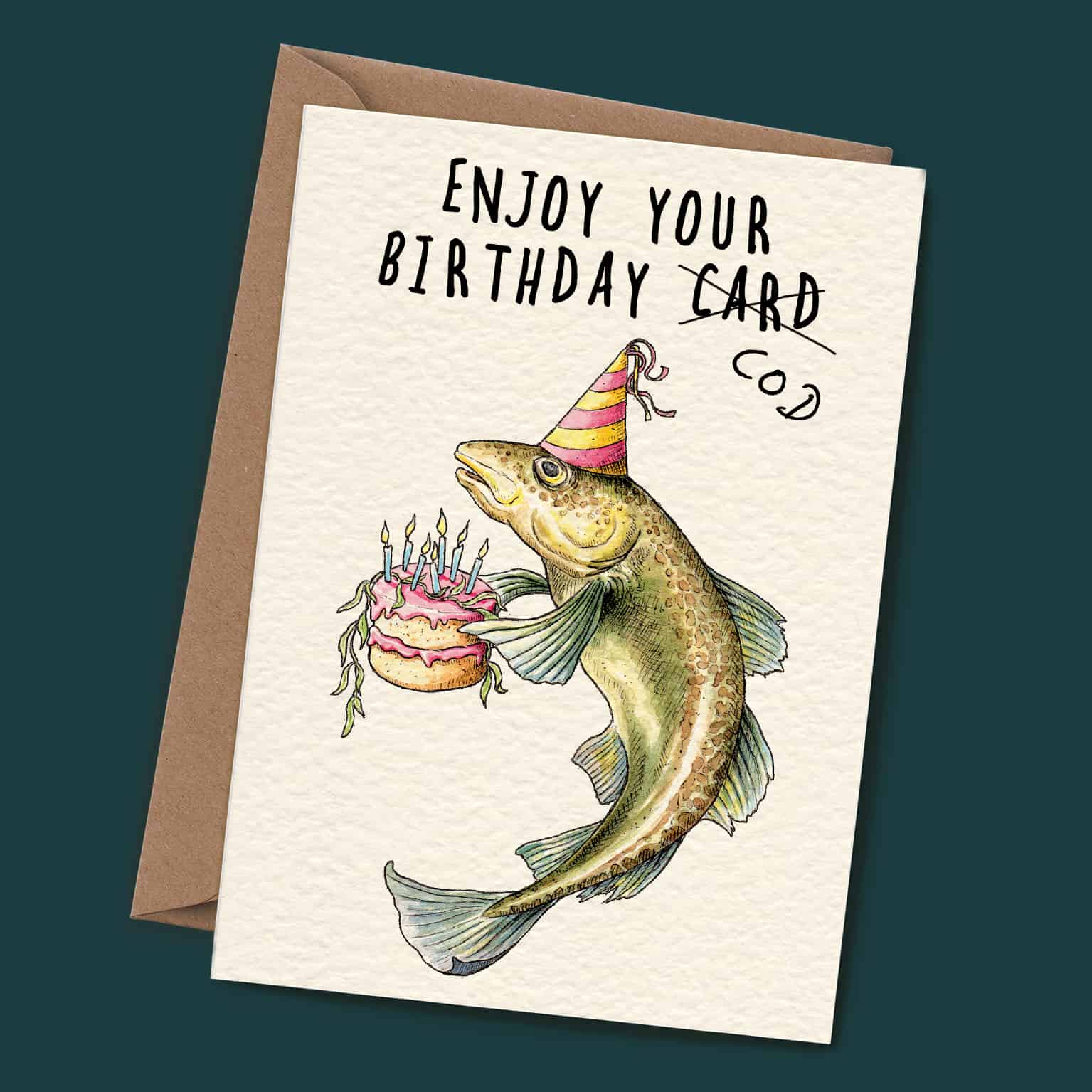 Birthday Cod Card