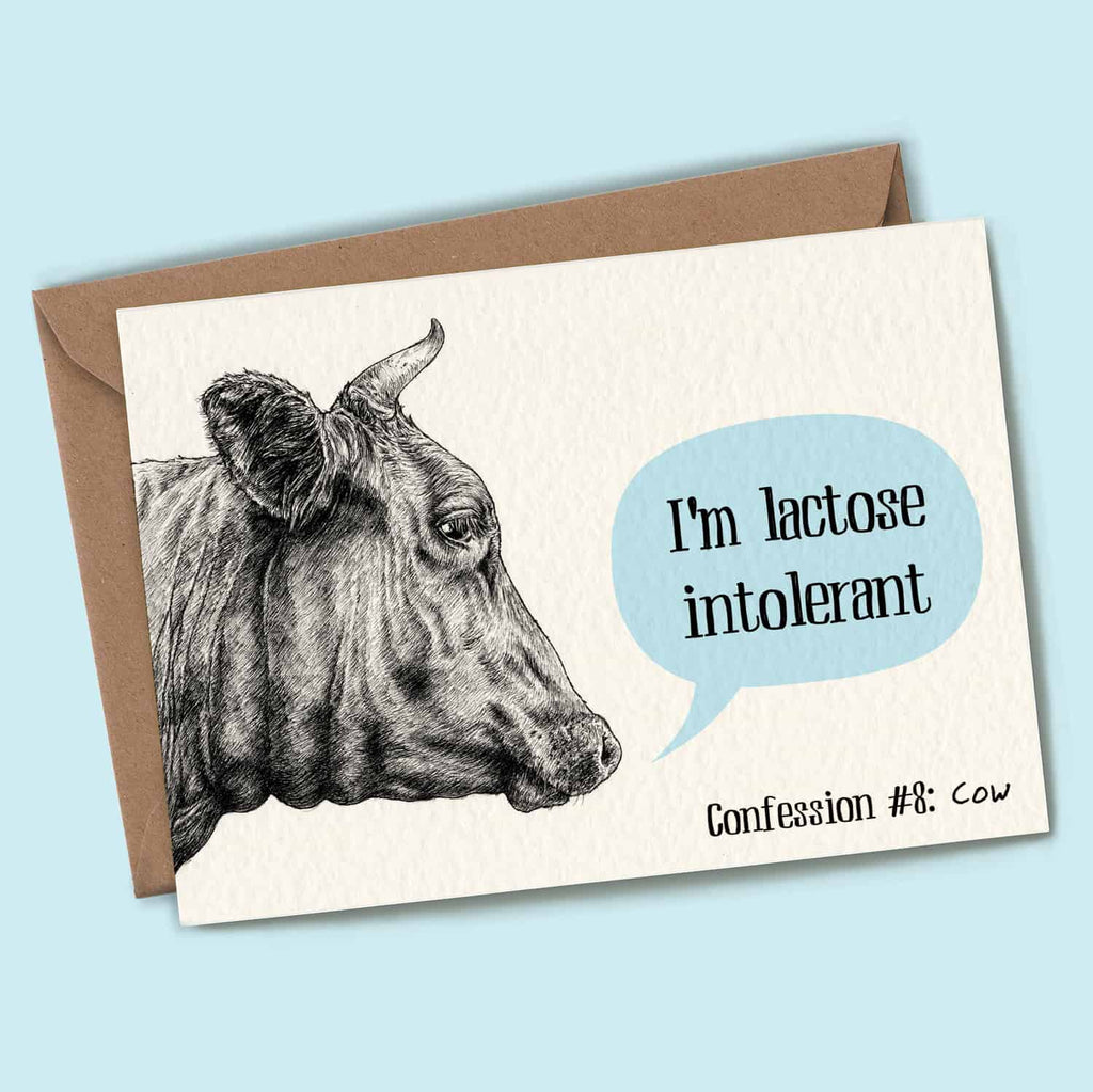 Cow Confession Card