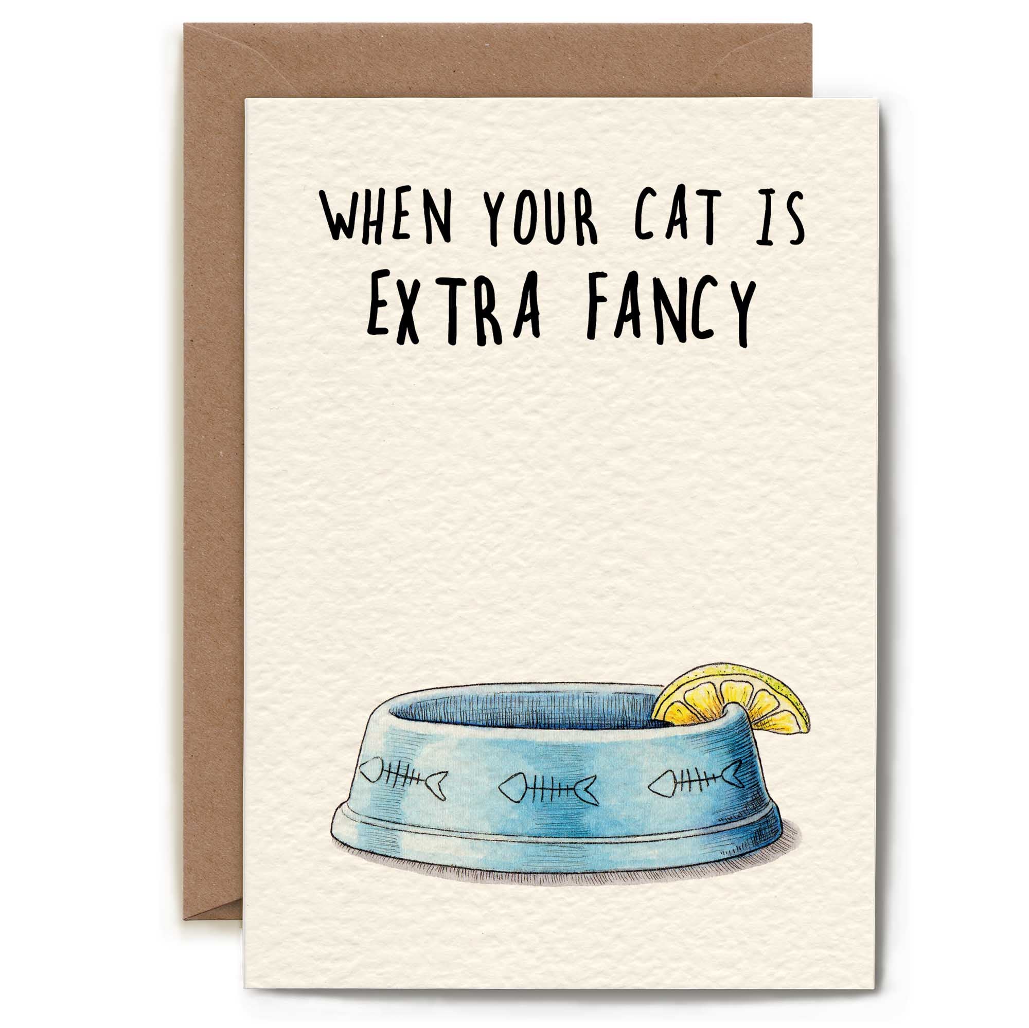 Fancy Cat Card