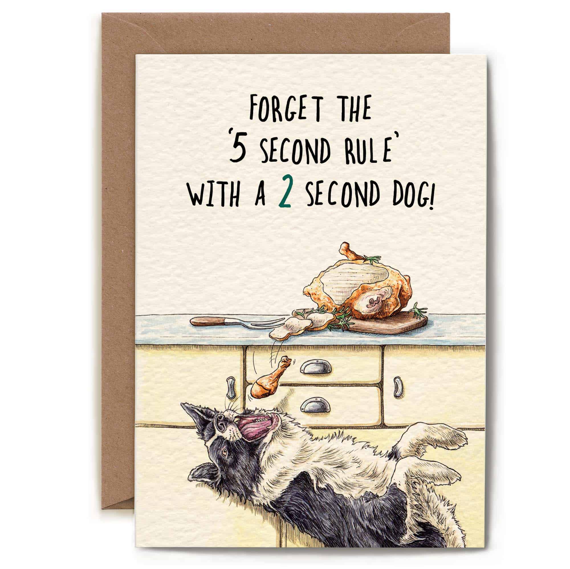 Five Second Rule Card