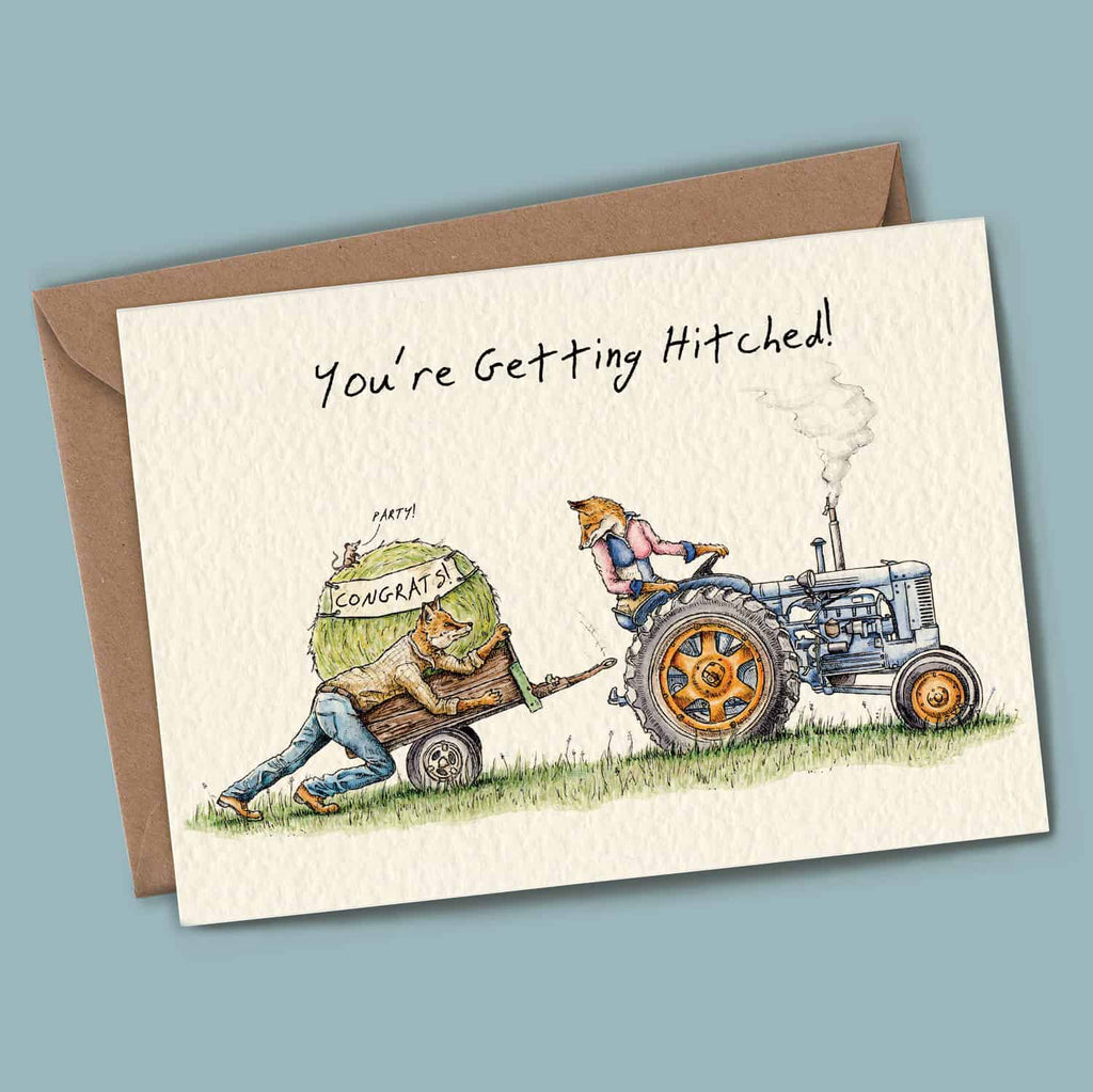 Getting Hitched Card