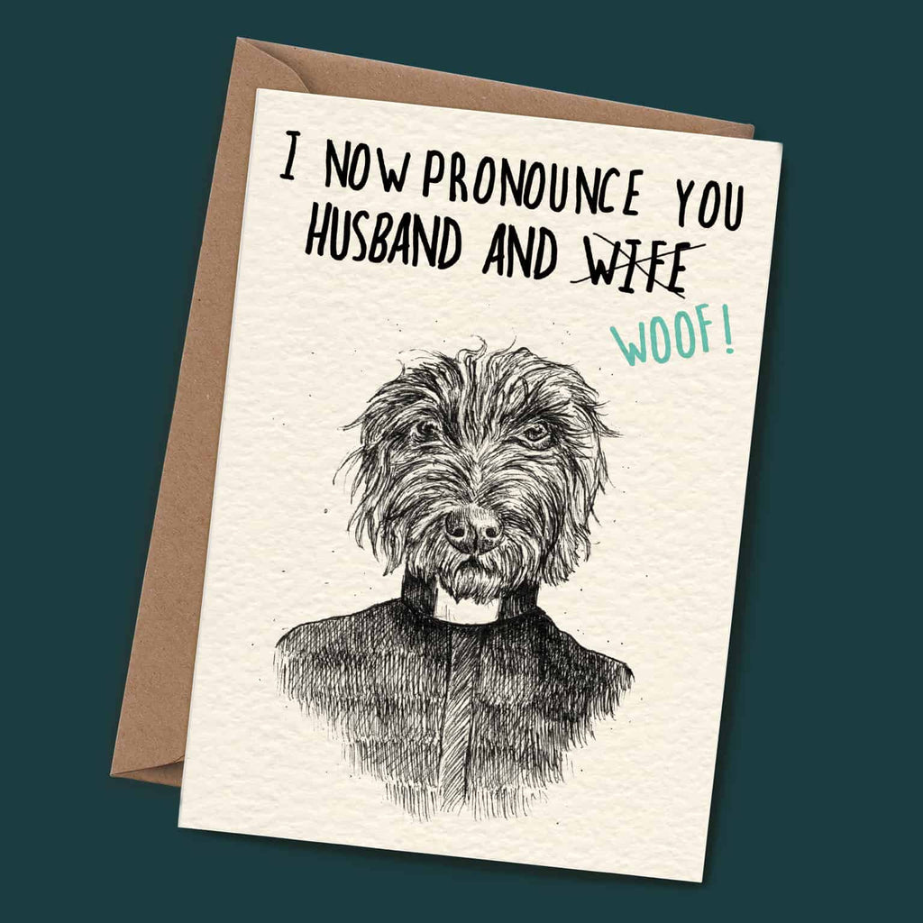 Husband and Woof Card
