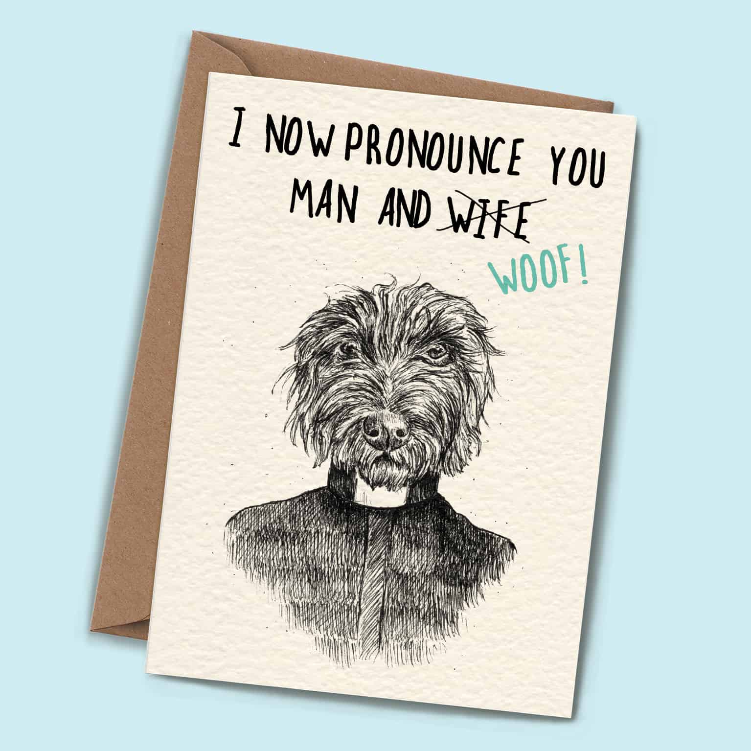 Husband and Woof Card