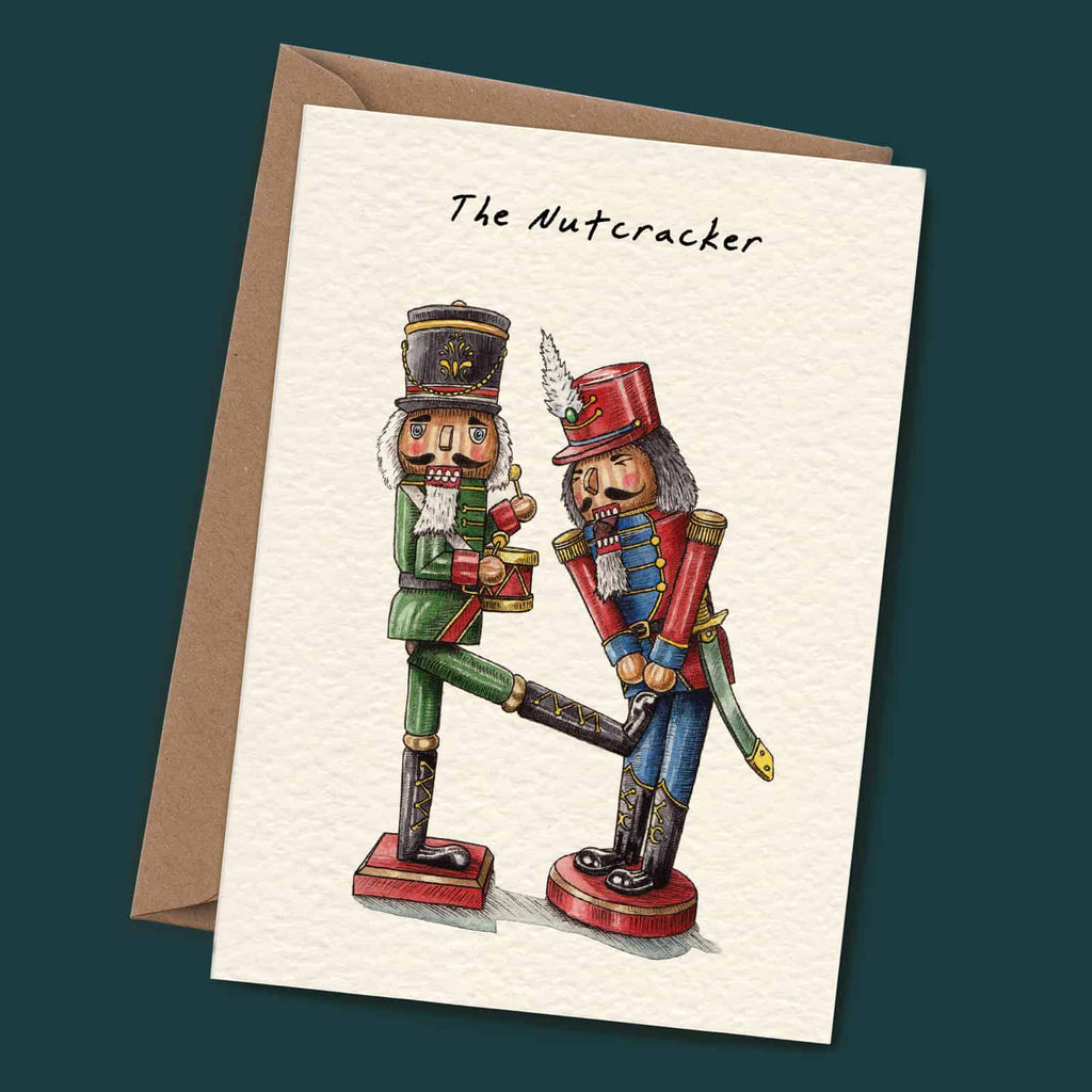 Nutcracker Christmas Card