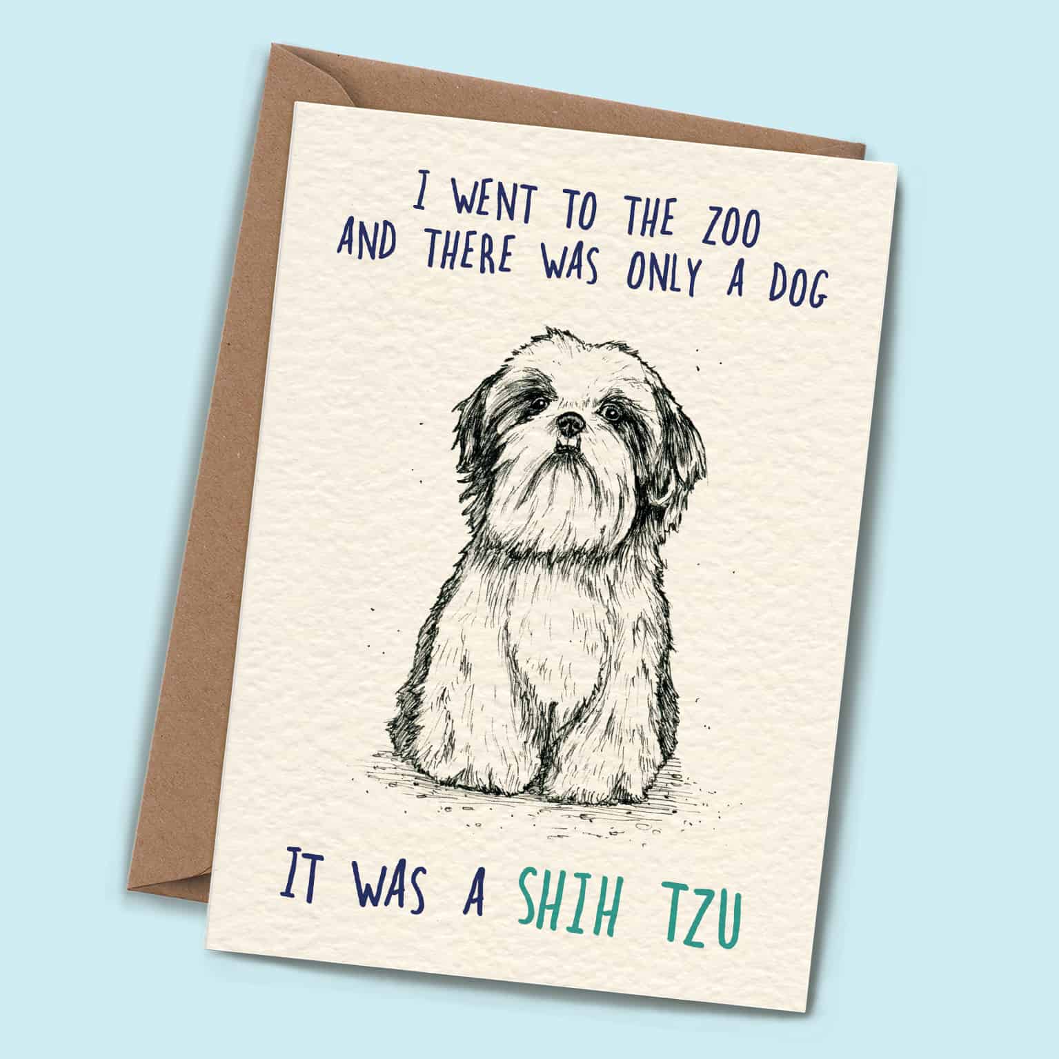 Shih Tzu Card