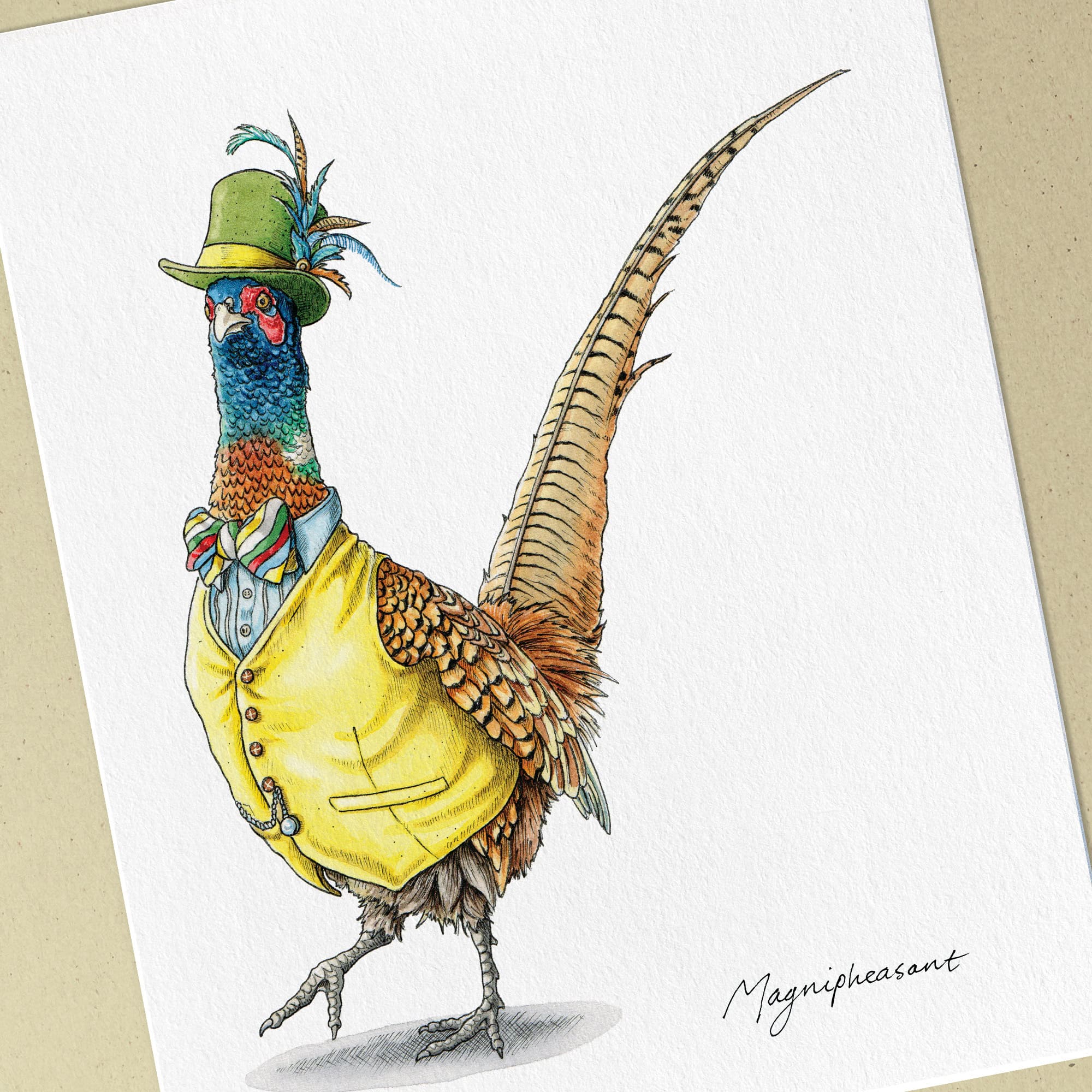 Magnipheasant Print