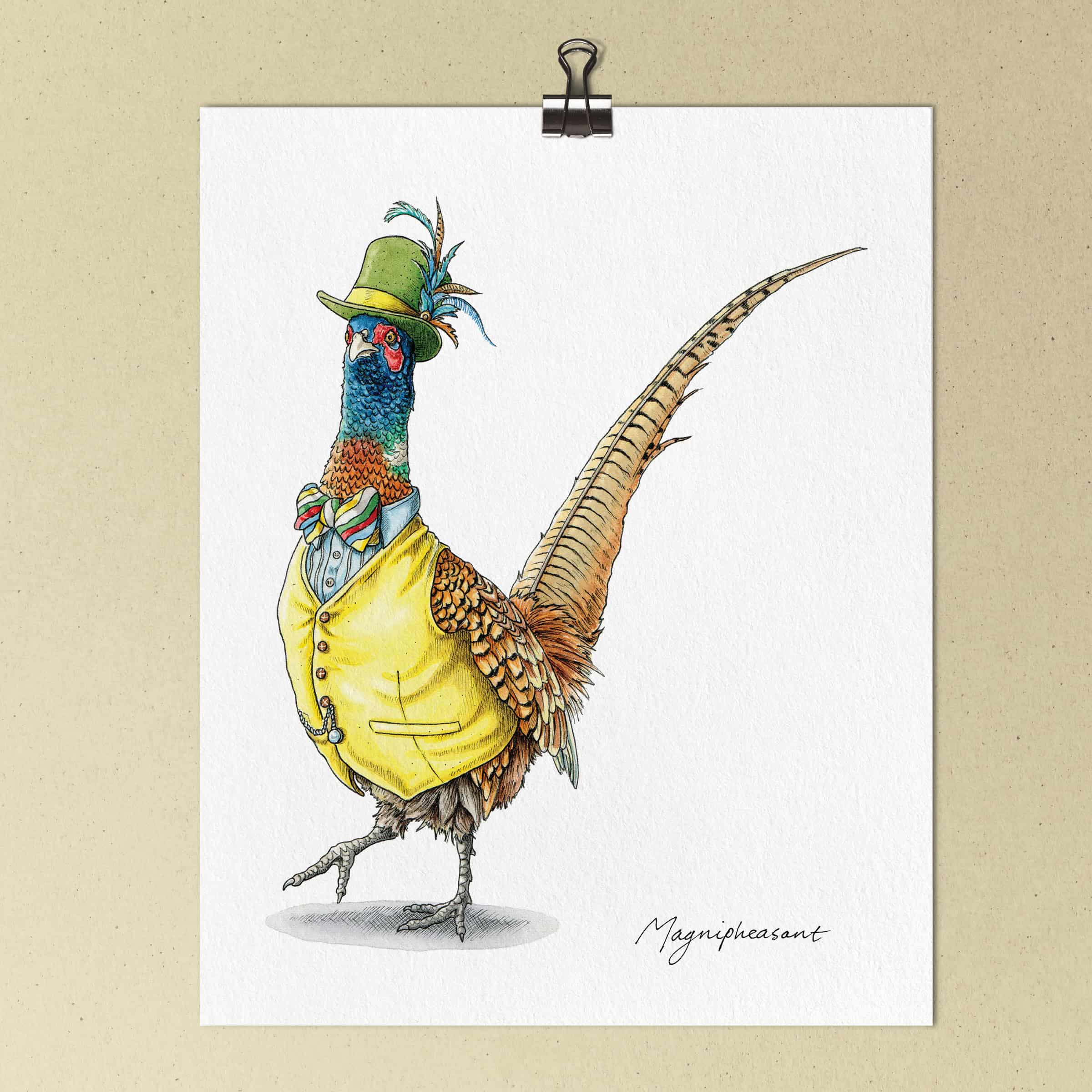 Magnipheasant Print