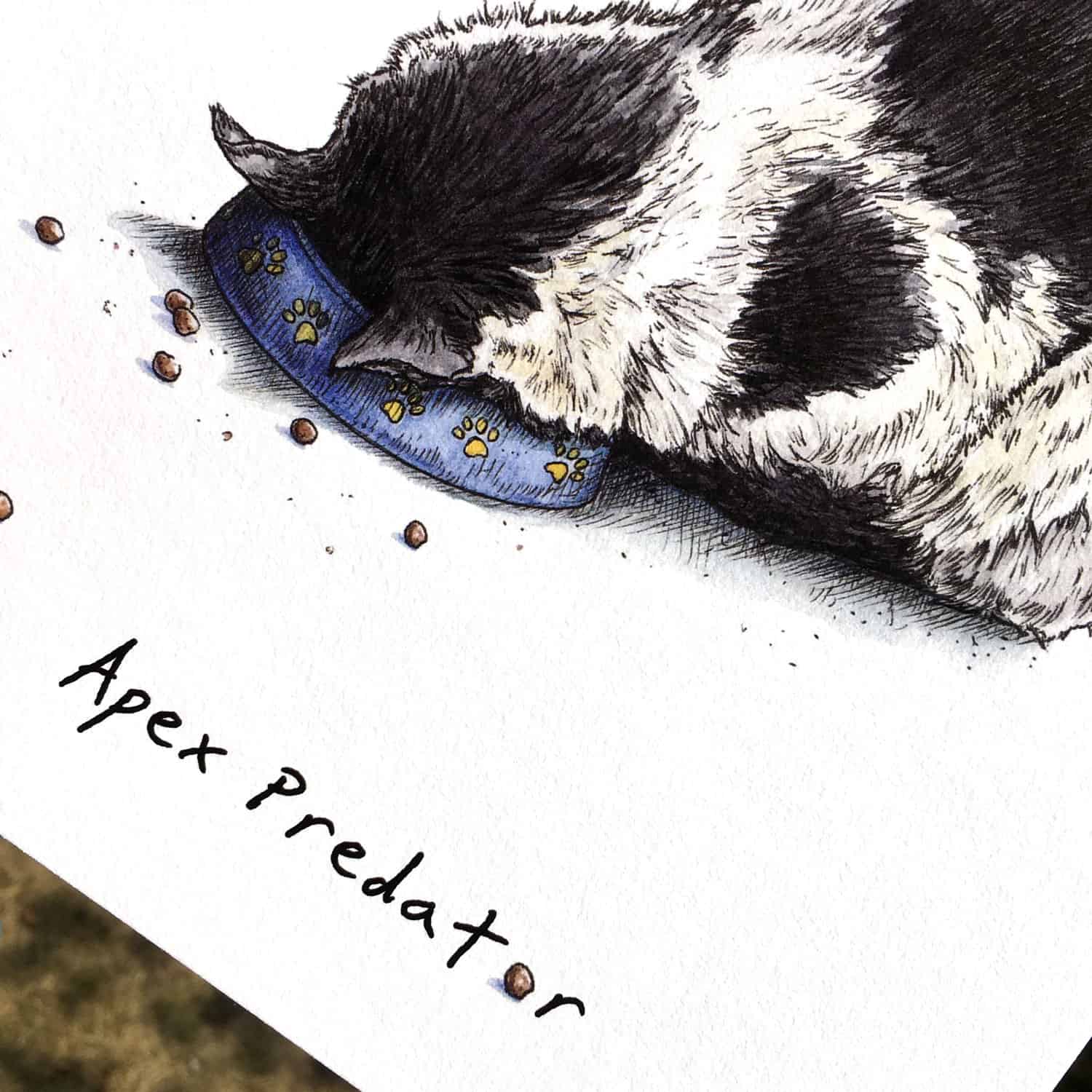 Apex Predator (Snooze) Print