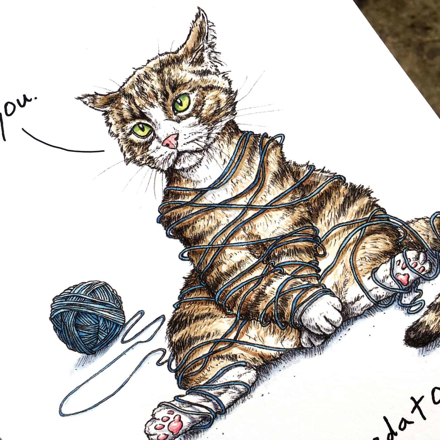 Apex Predator (Tangled) Print