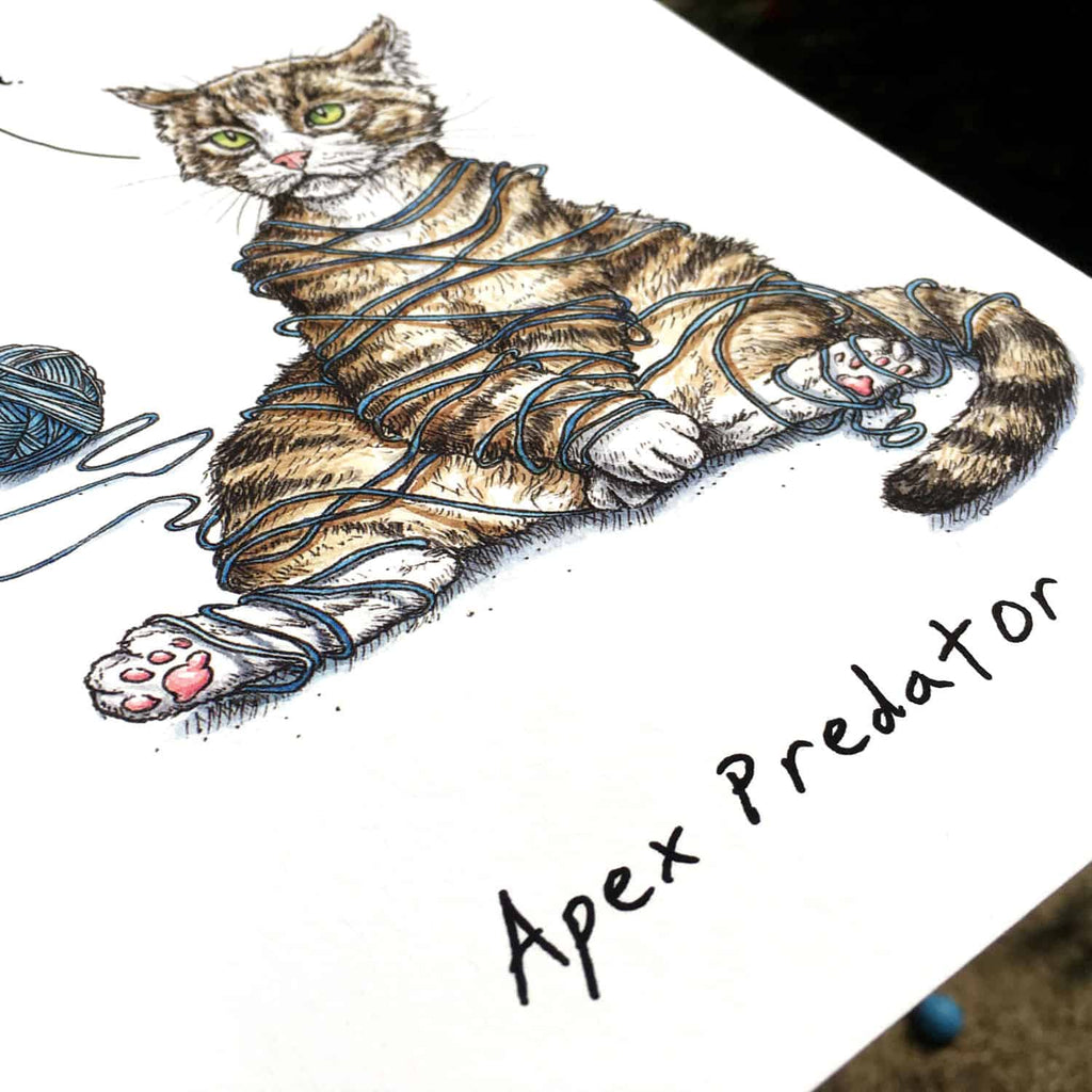 Apex Predator (Tangled) Print