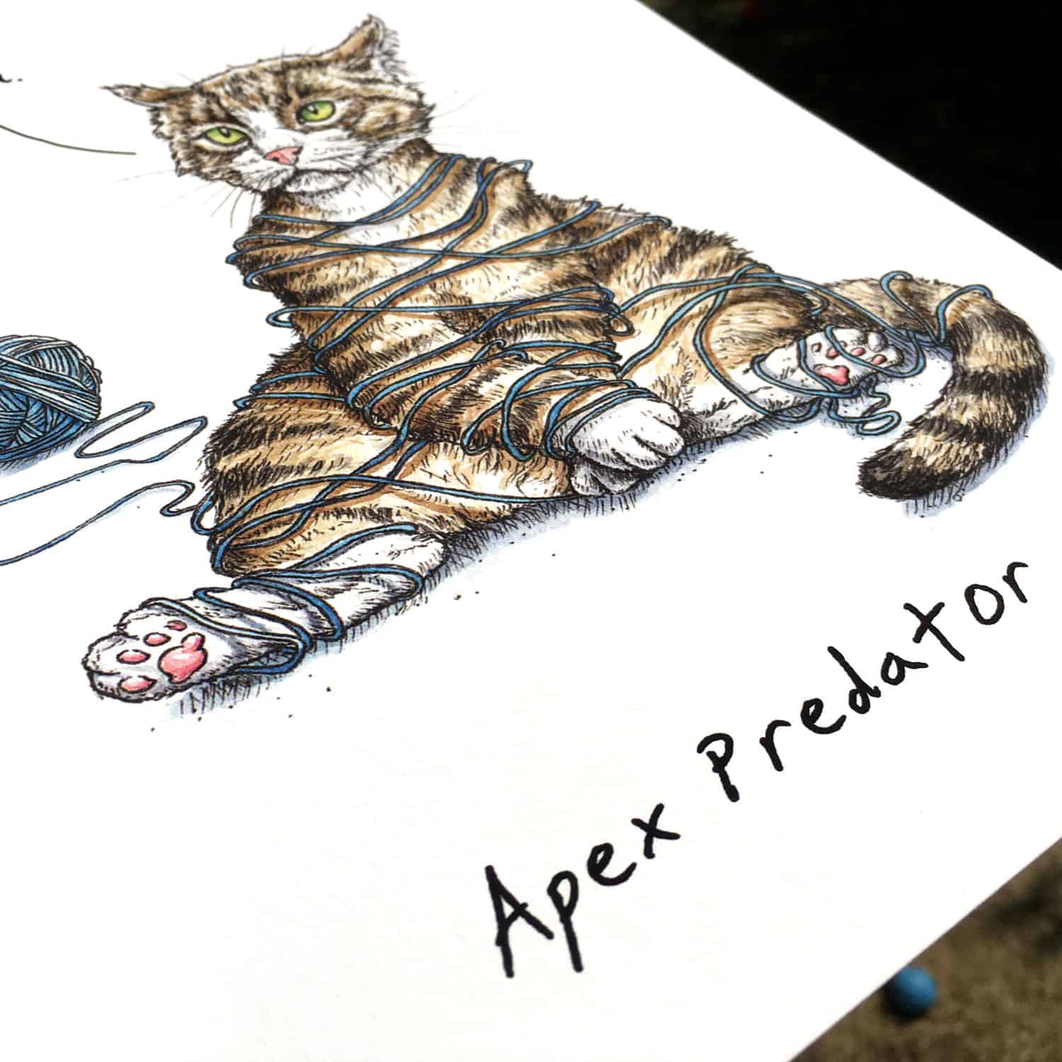 Apex Predator (Tangled) Print