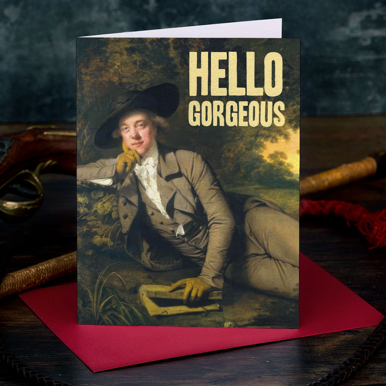 Hello Gorgeous Card