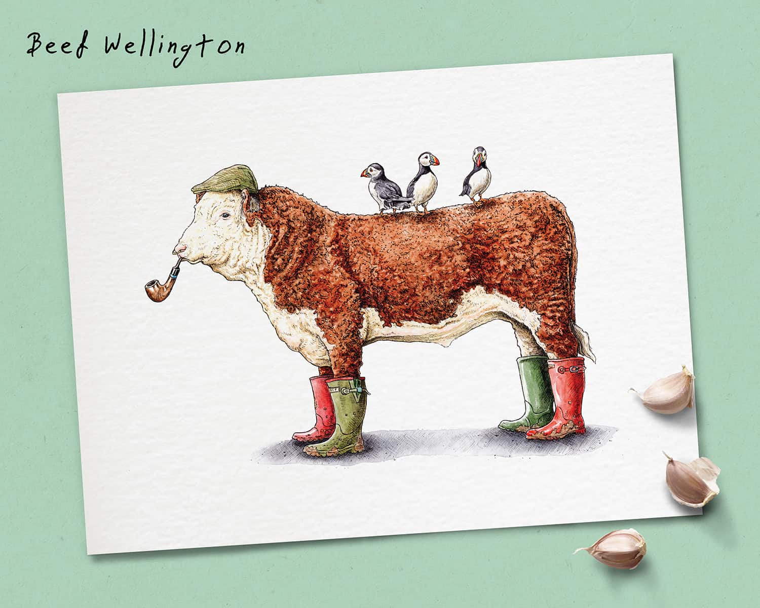 Beef Wellington Print