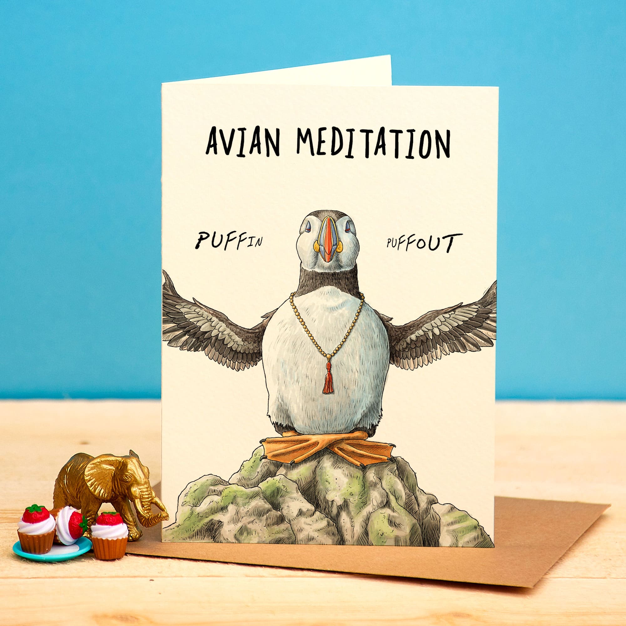 Avian Meditation Card