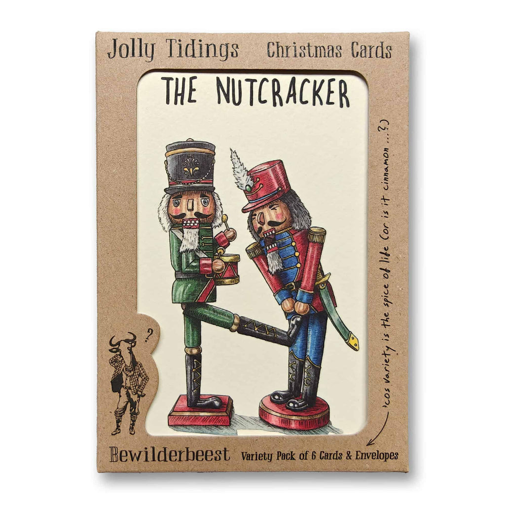 Jolly Tidings Set - Set of 6 Christmas Cards
