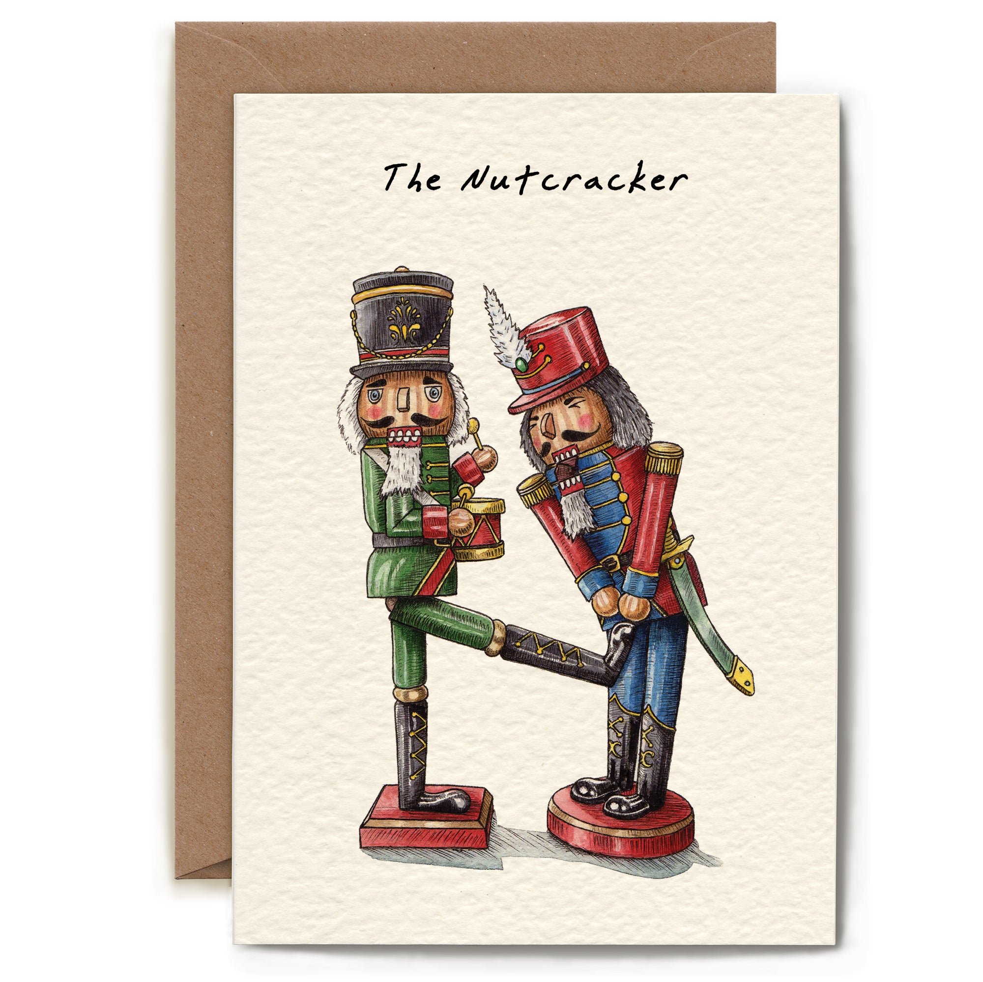 Nutcracker Christmas Card