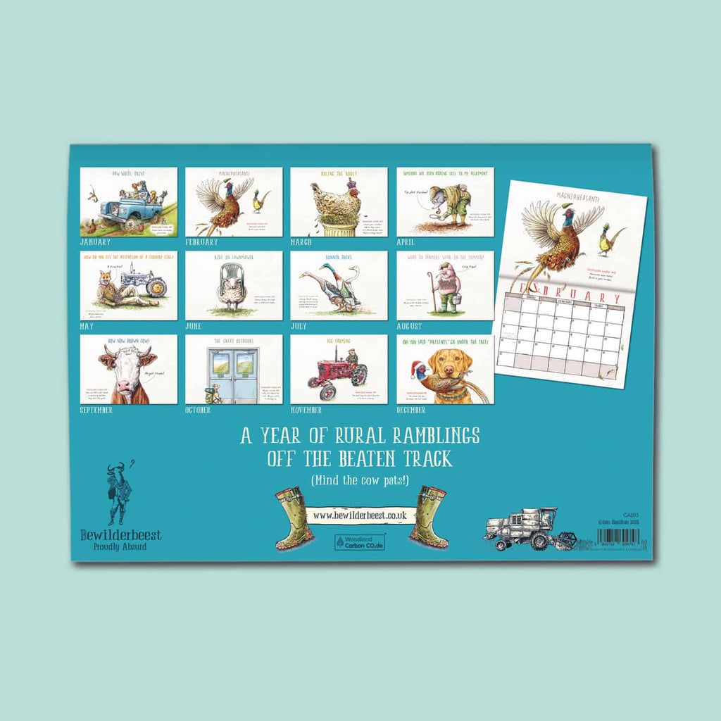 The Country Mile Calendar 2027