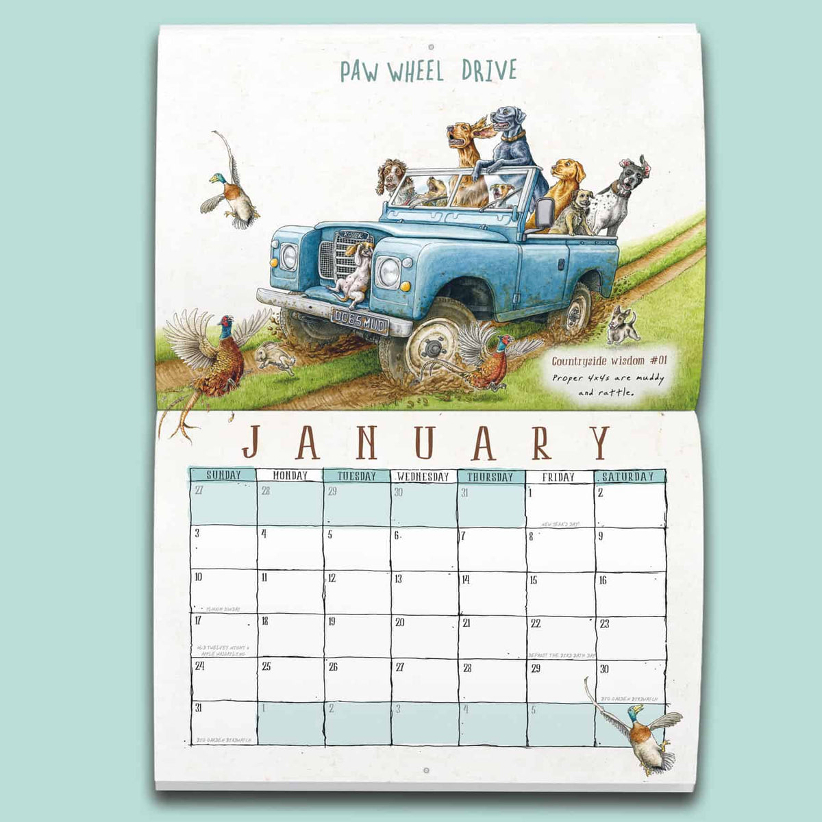 The Country Mile Calendar 2027