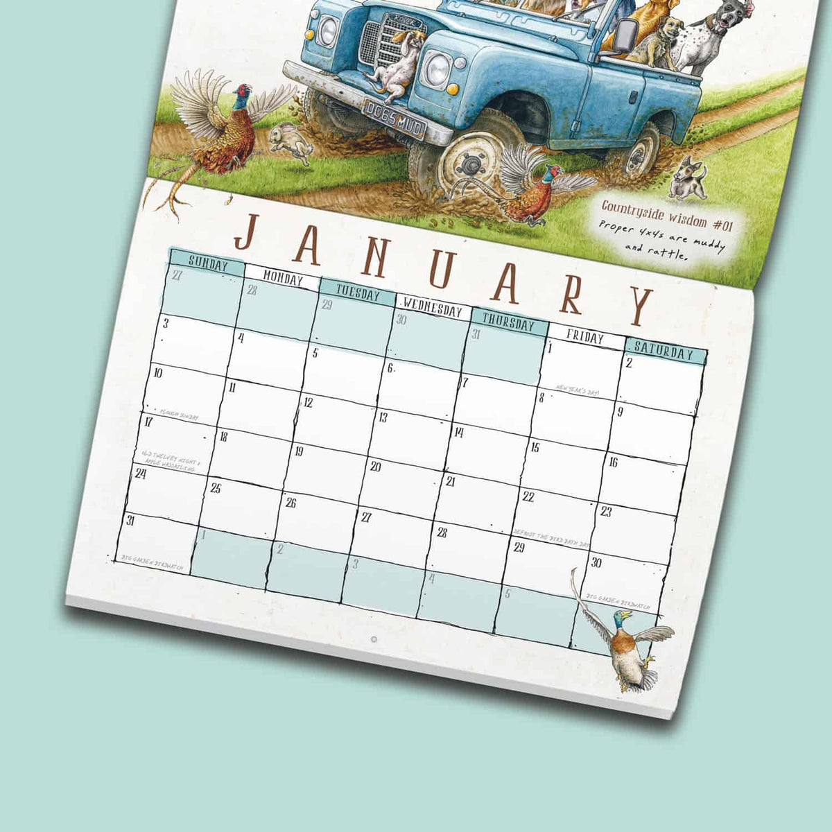 The Country Mile Calendar 2027