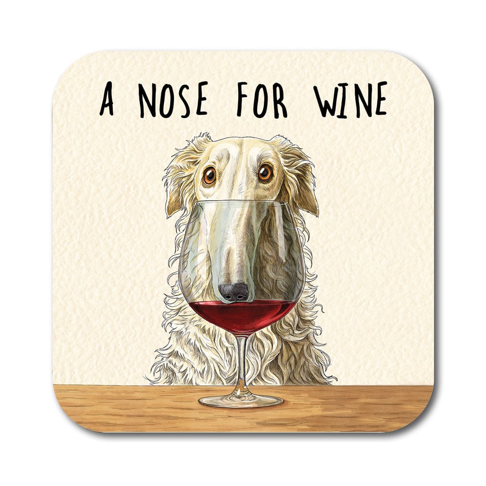 Nose For Wine Coaster