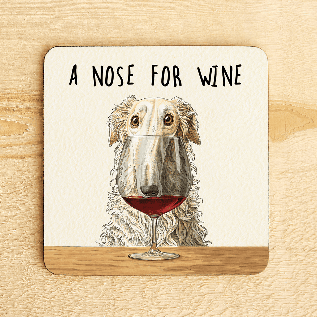 Nose For Wine Coaster