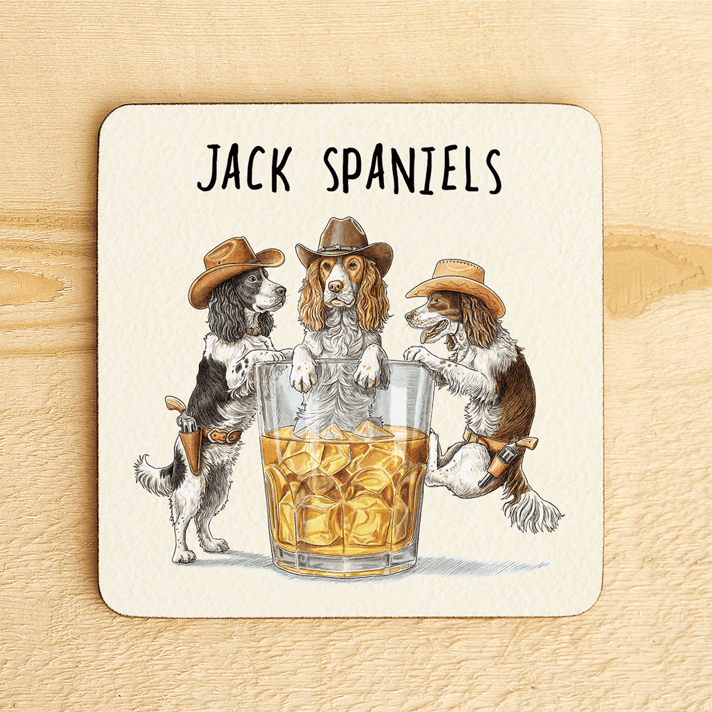 Jack Spaniels Coaster