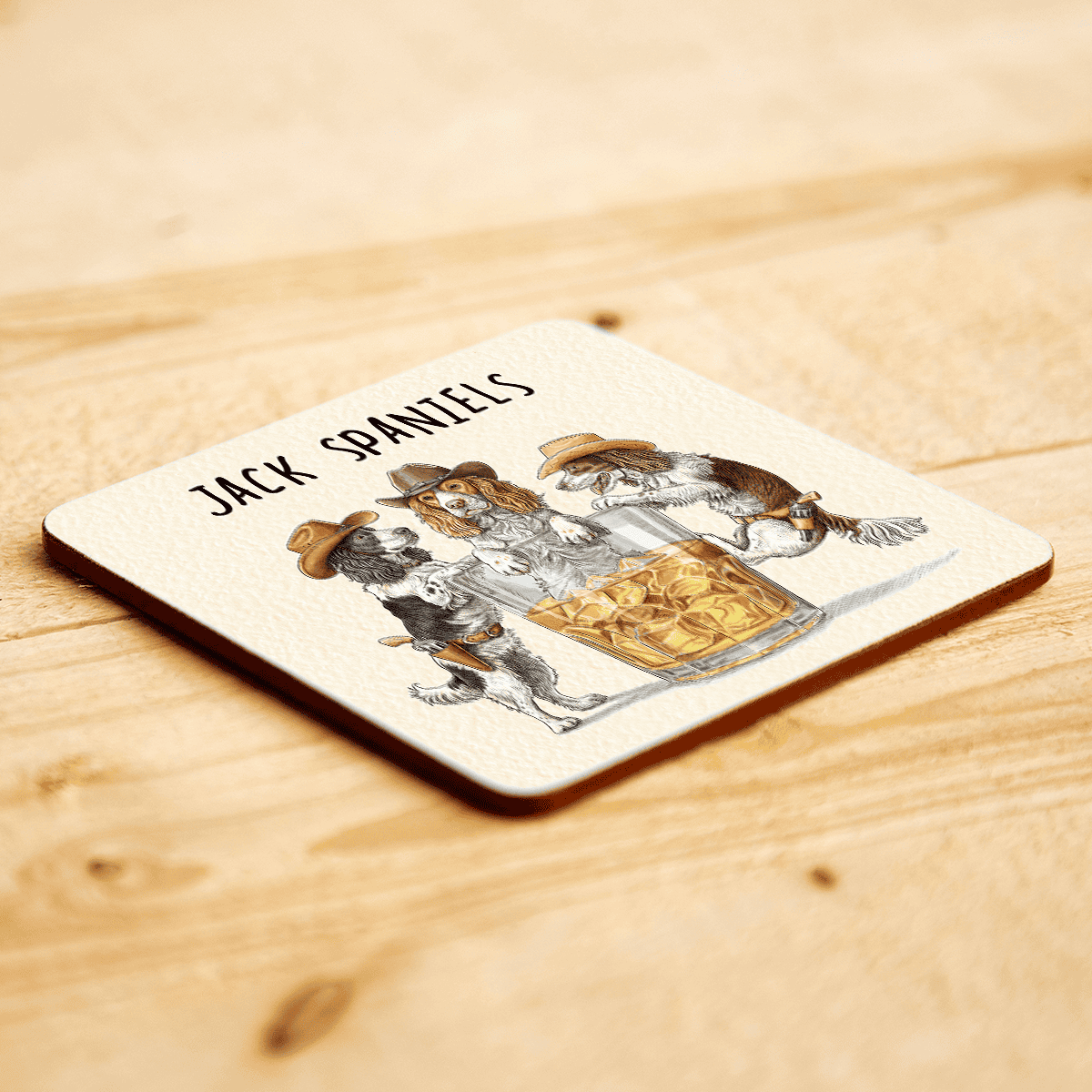 Jack Spaniels Coaster