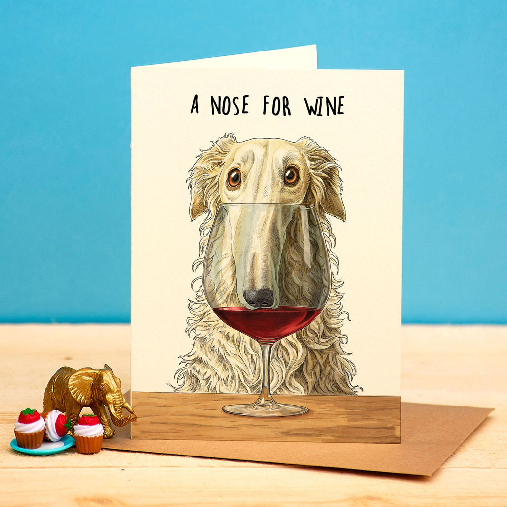 A Nose for Wine Card