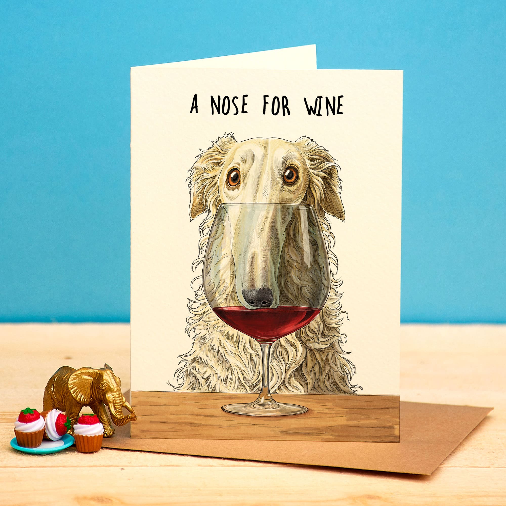 A Nose for Wine Card