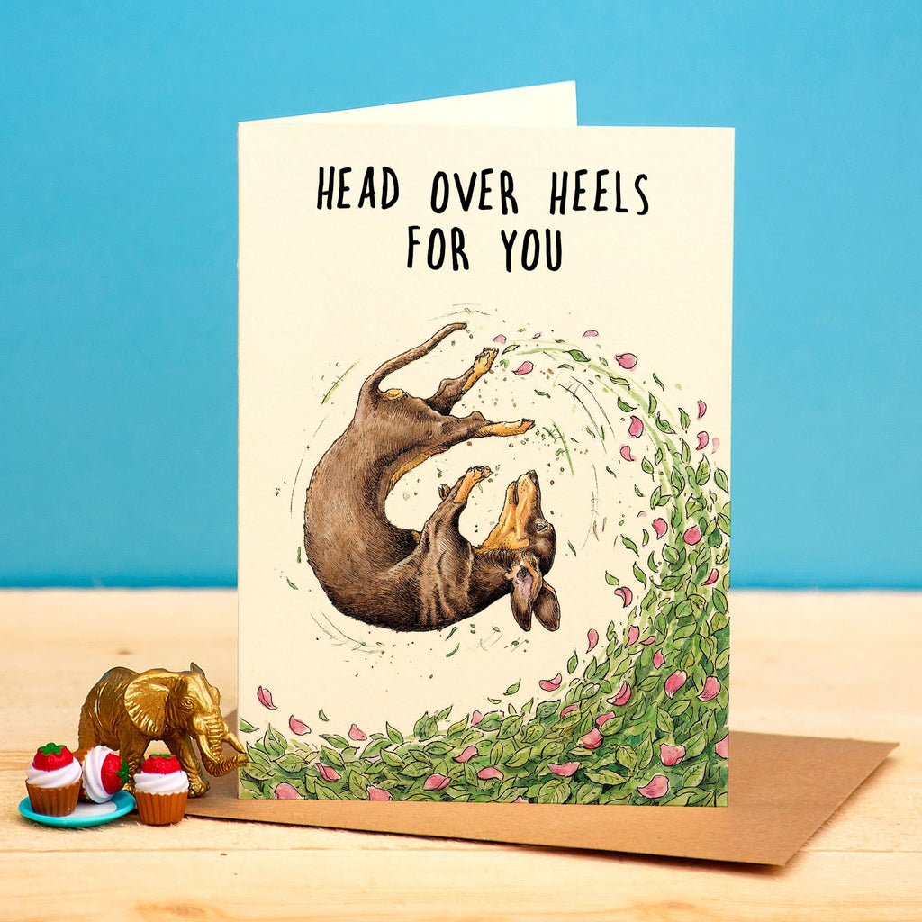 Head Over Heels Card