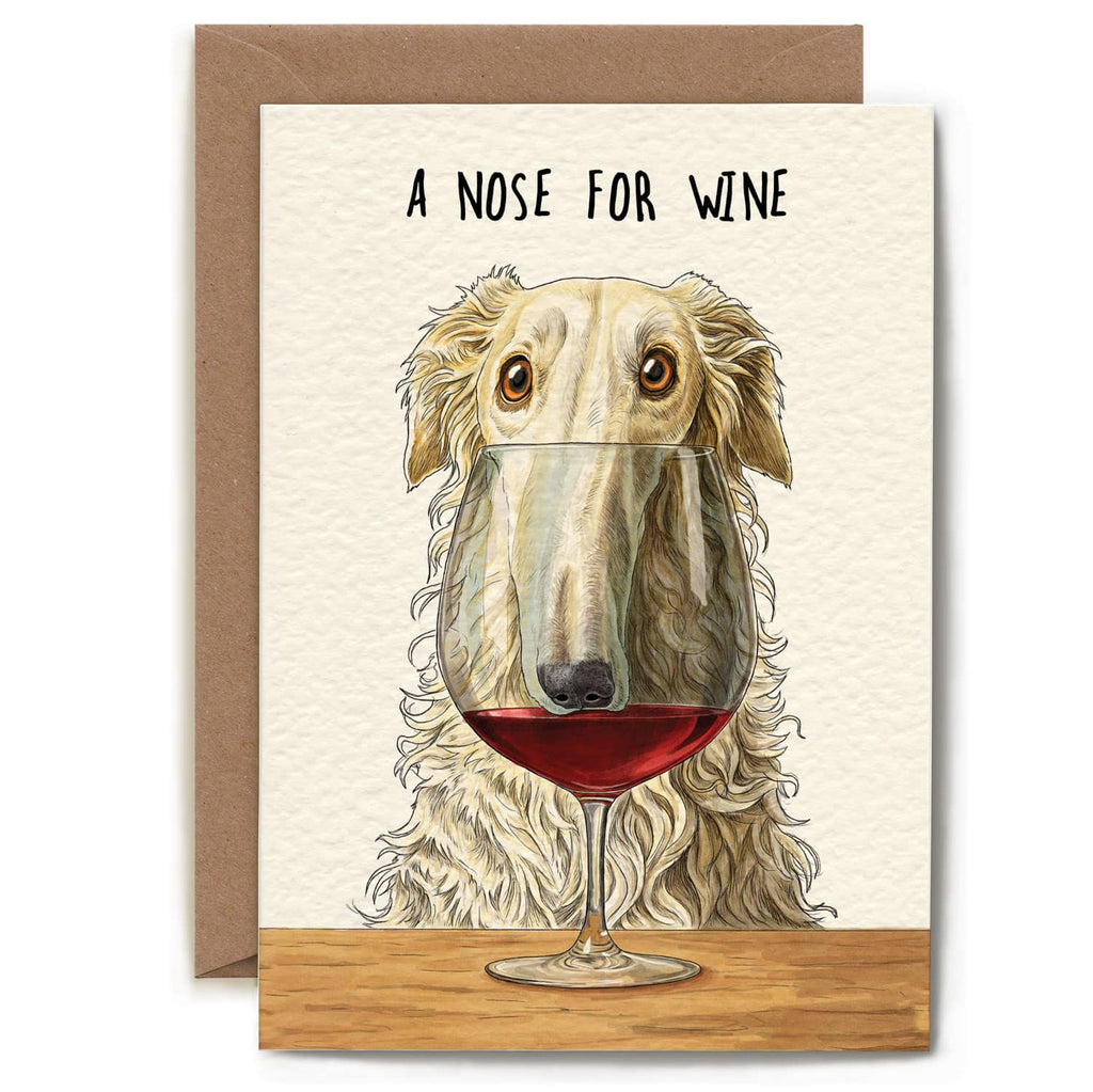 A Nose for Wine Card