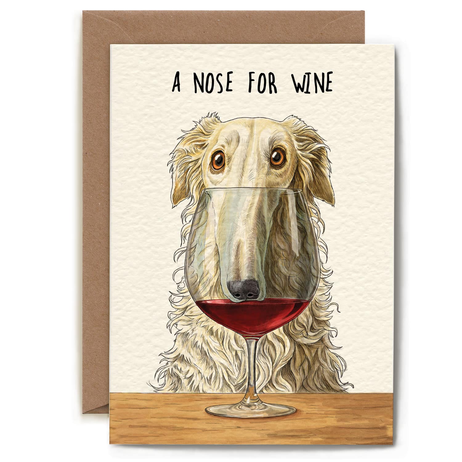 A Nose for Wine Card