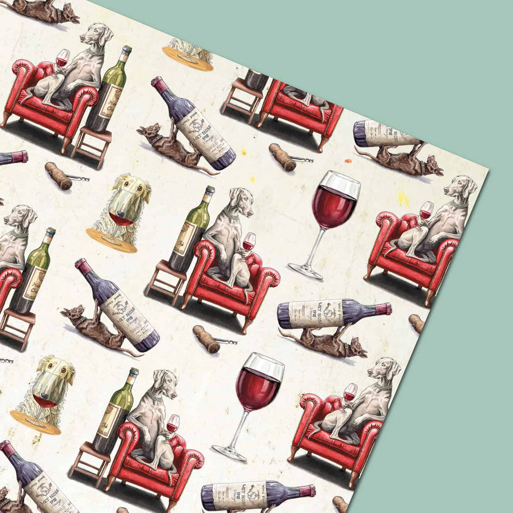 Connoisseur Dogs Gift Wrap