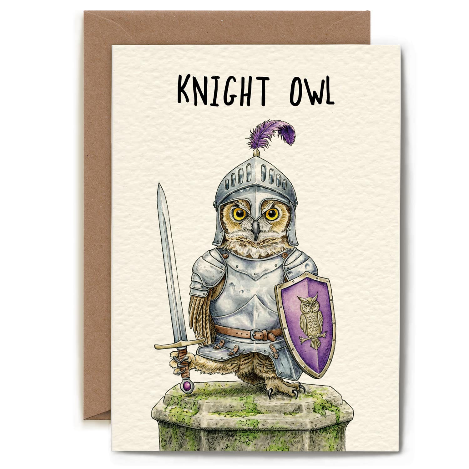 Knight Owl Card