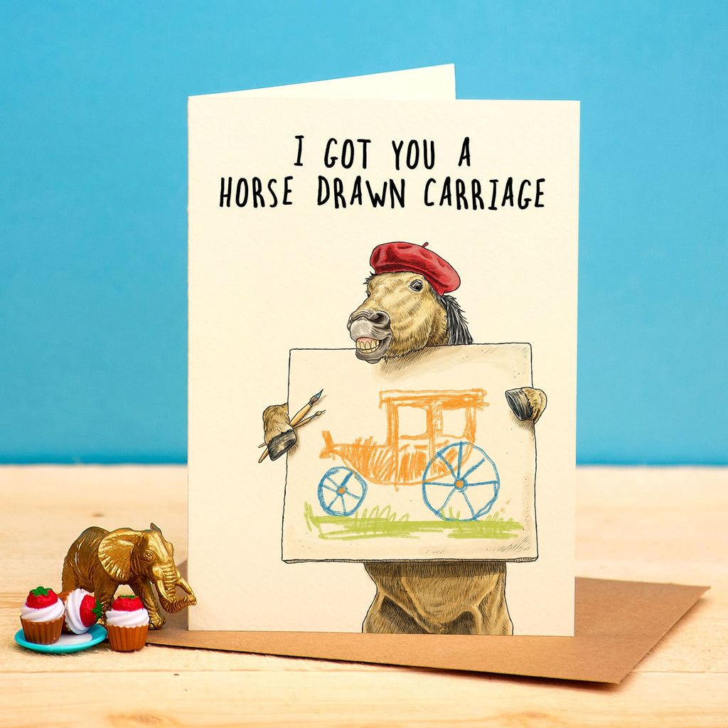 Horse Drawn Carriage Card