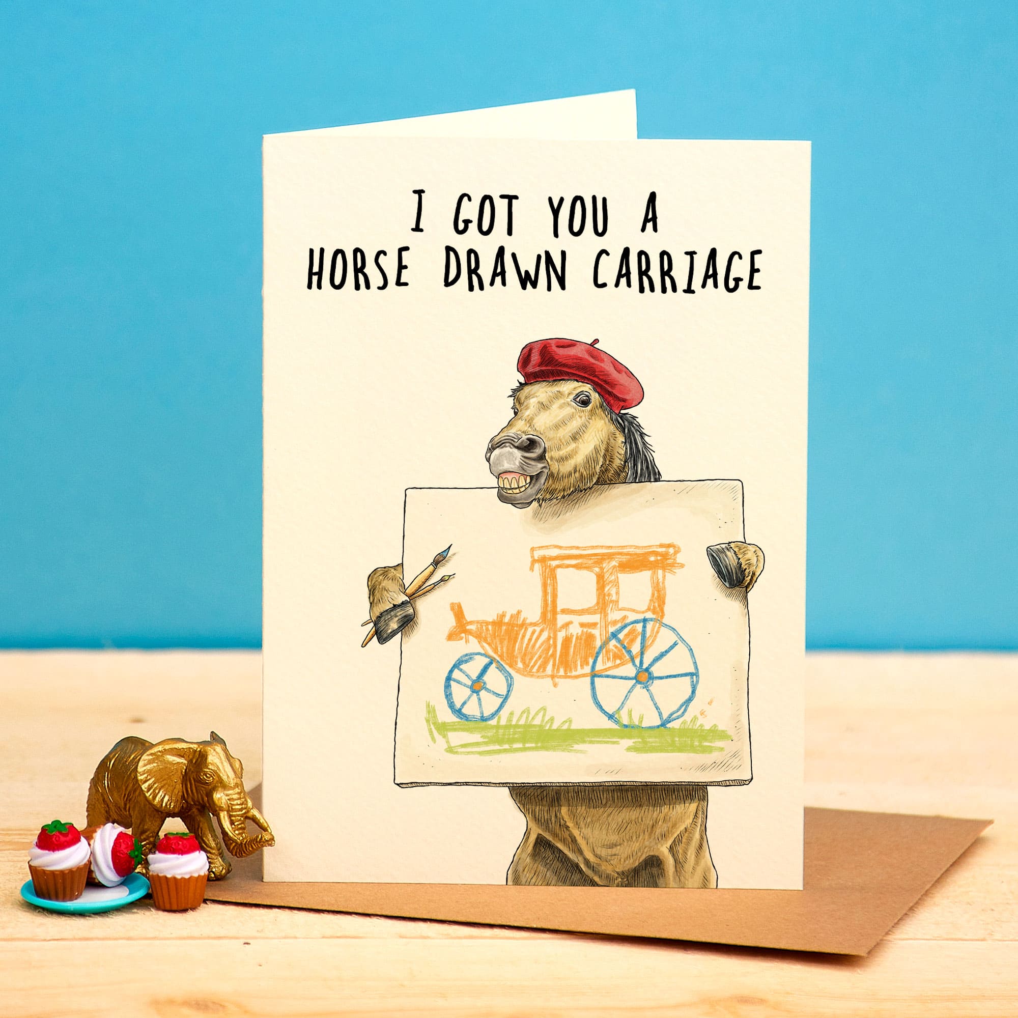 Horse Drawn Carriage Card