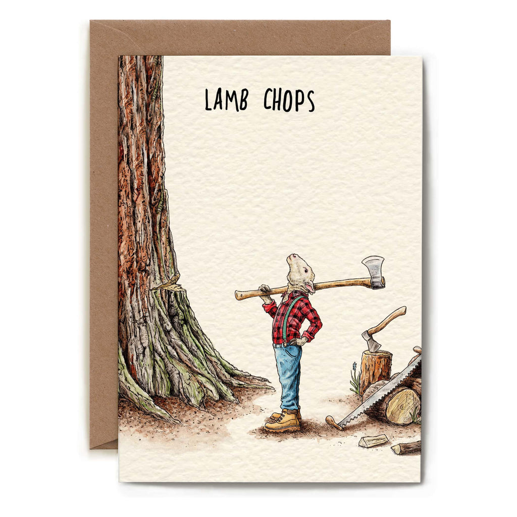 Lamb Chops Card