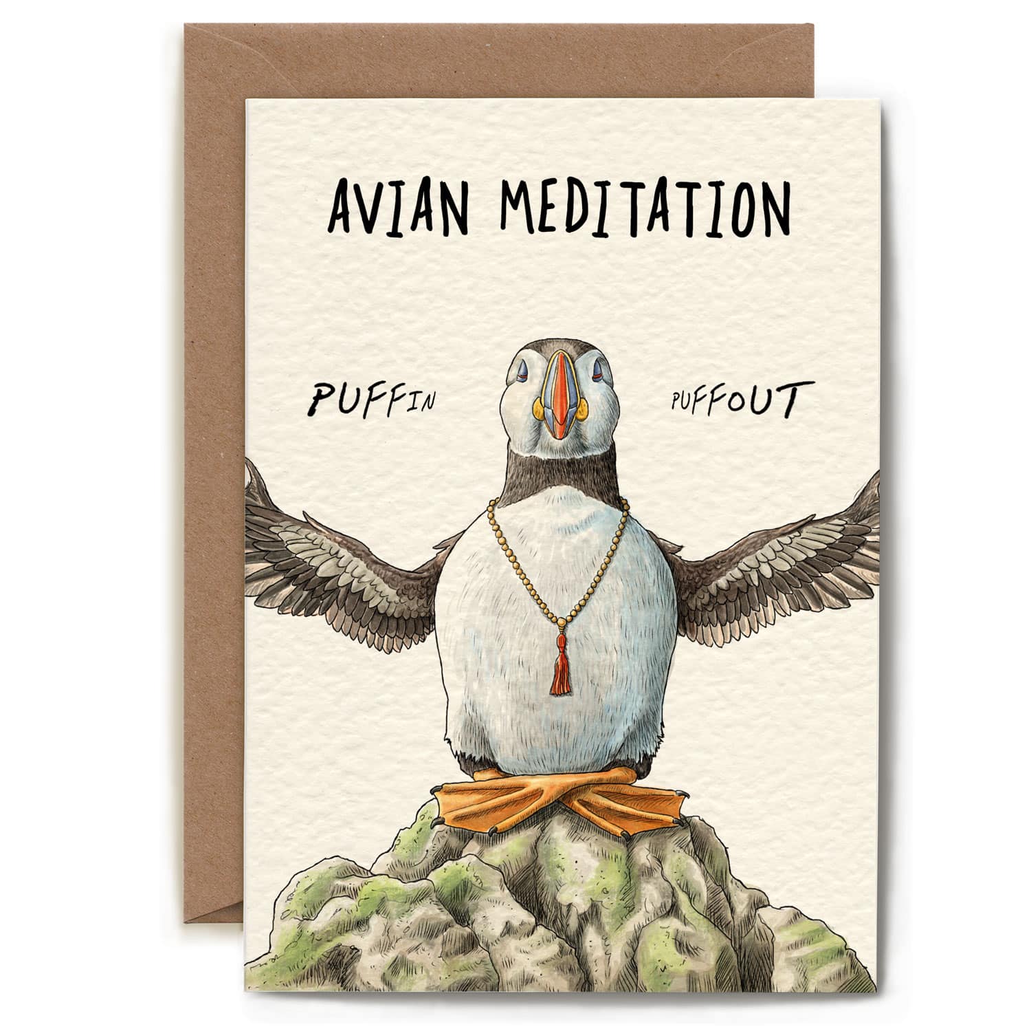 Avian Meditation Card