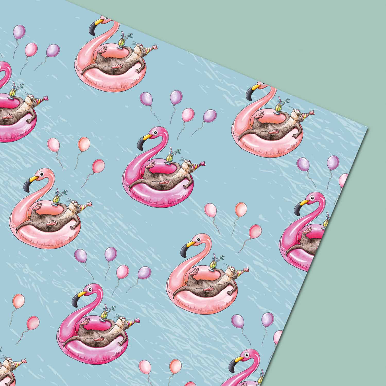 Otter Gift Wrap