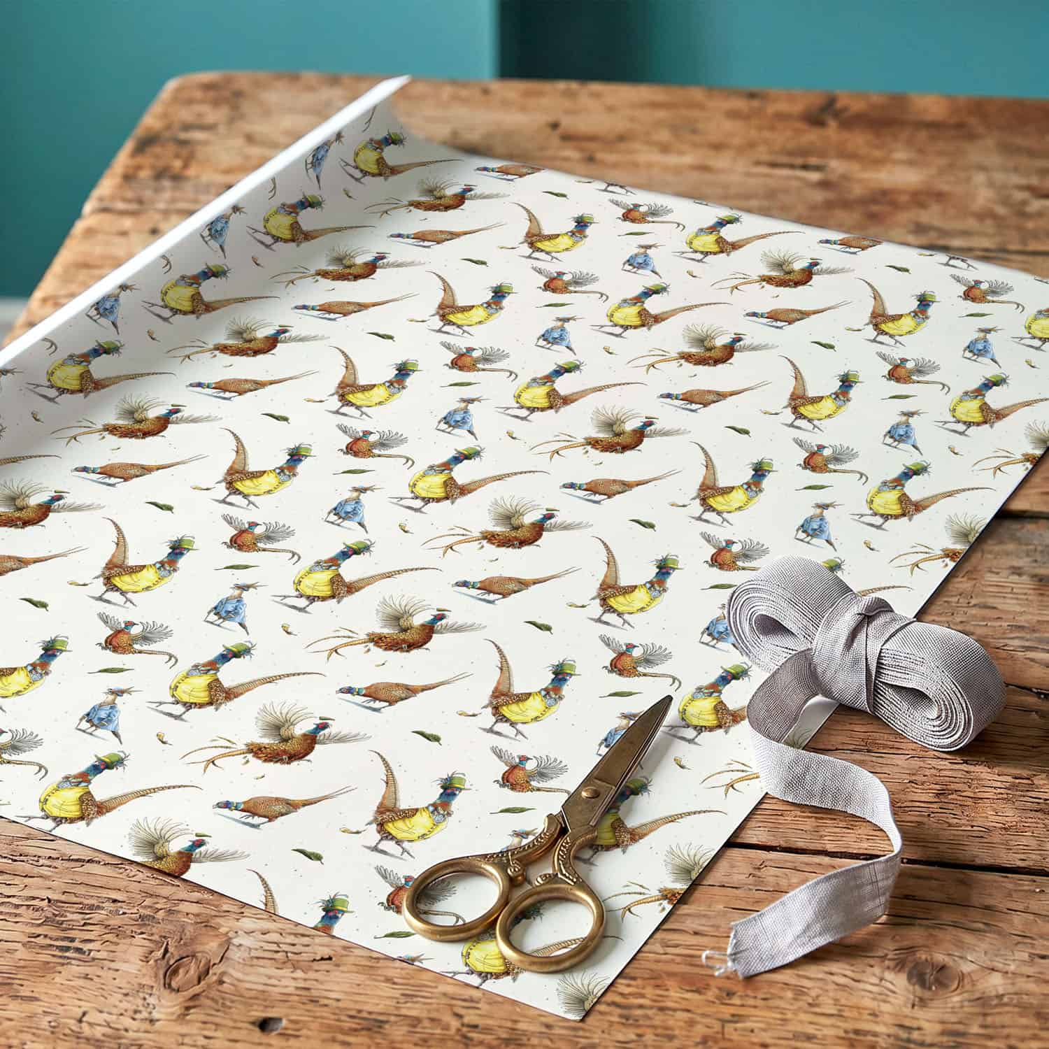 Pheasantly Wrapped Gift Wrap